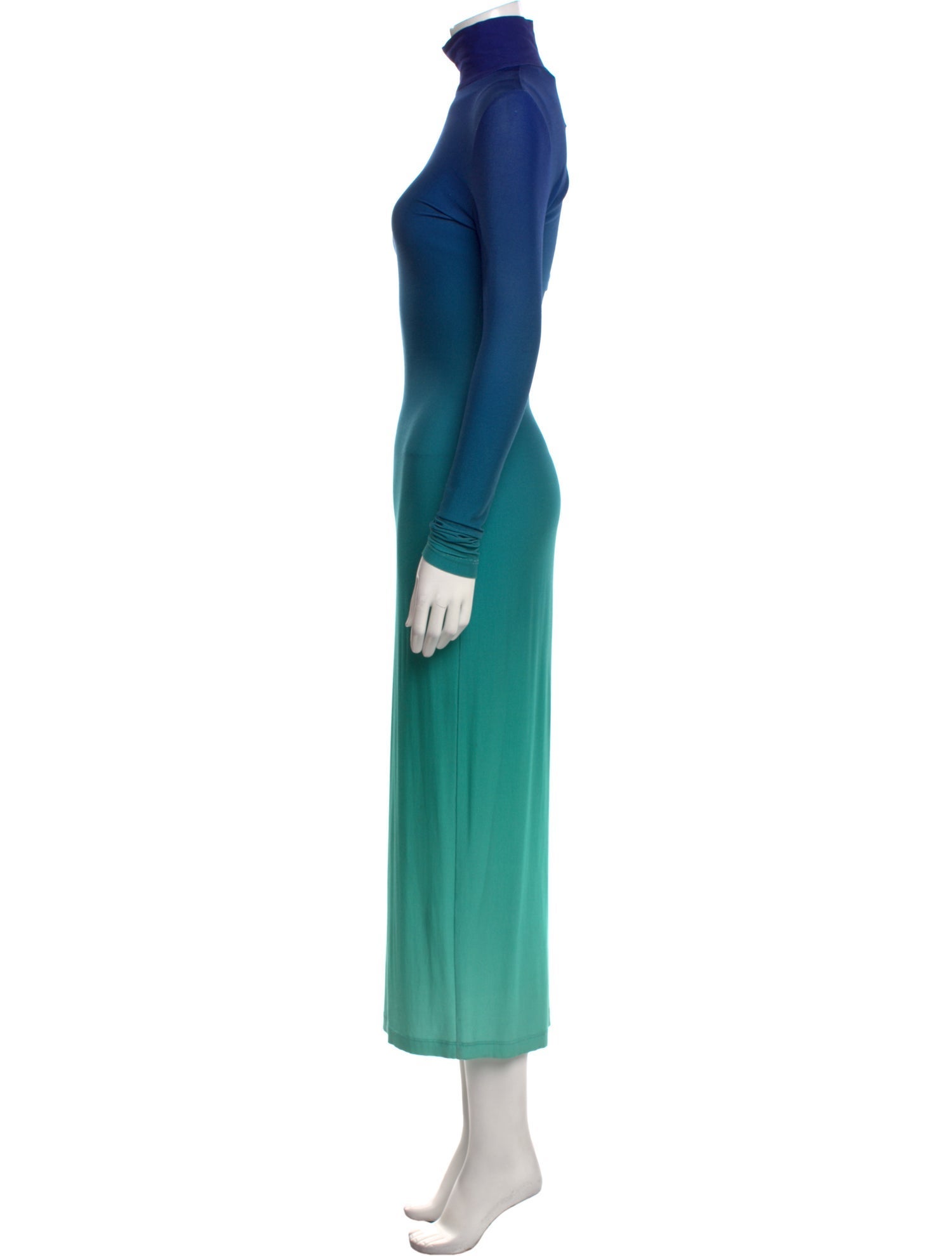 Prabal Gurung Turtleneck Long Dress