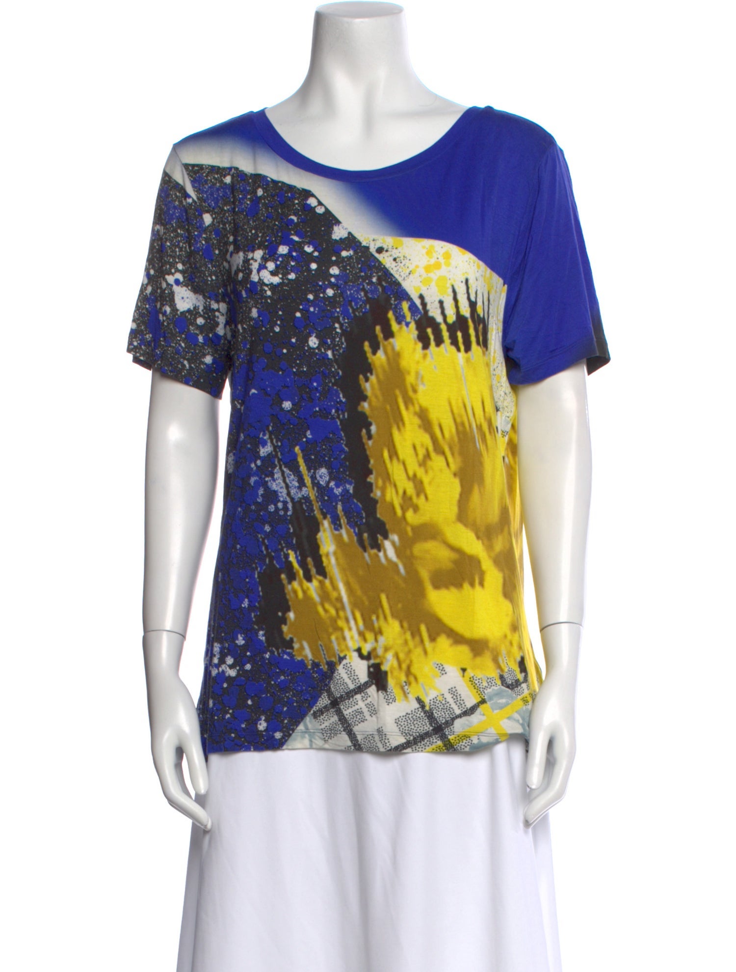 Prabal Gurung Graphic Print Scoop Neck T-Shirt
