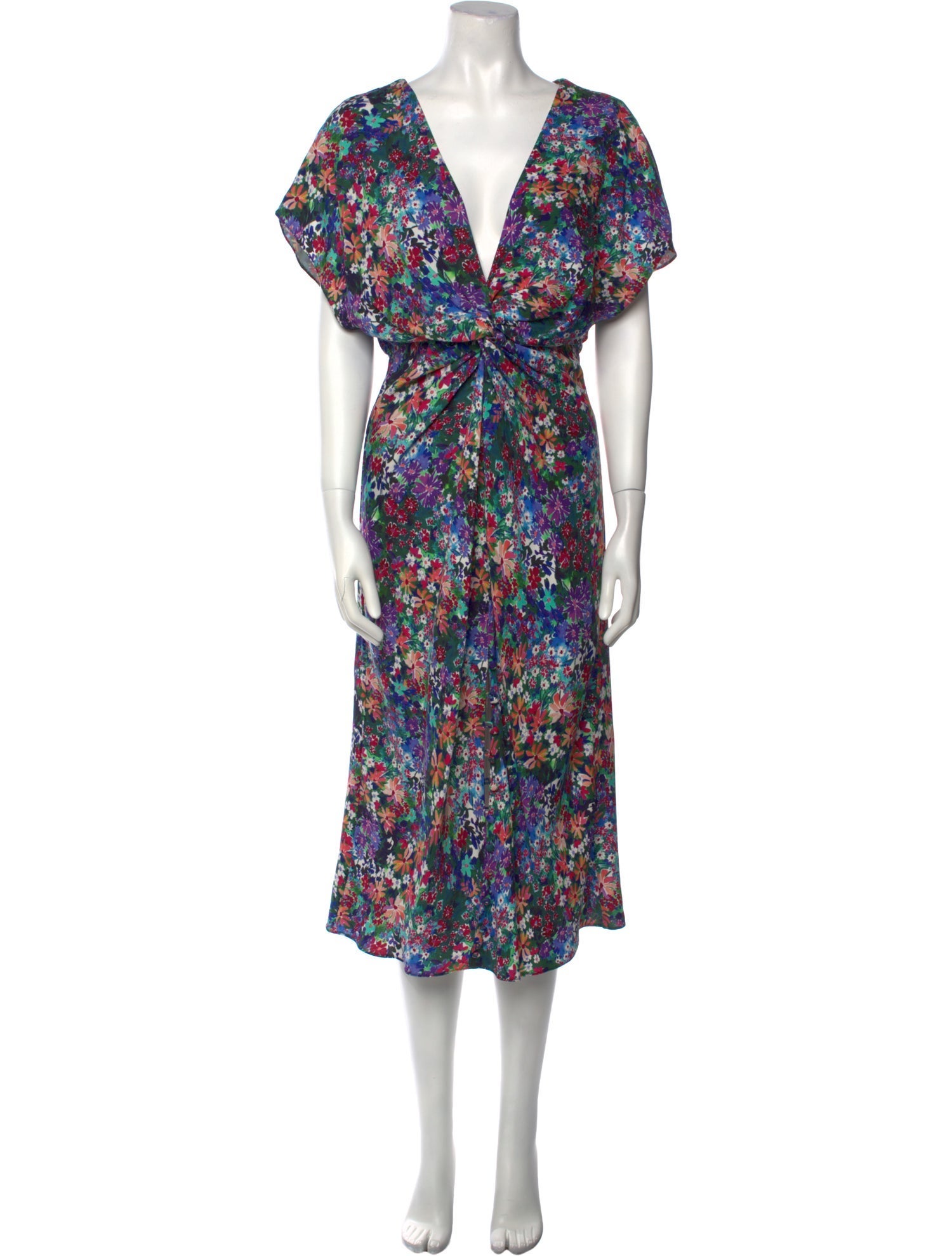 Prabal Gurung Silk Midi Length Dress