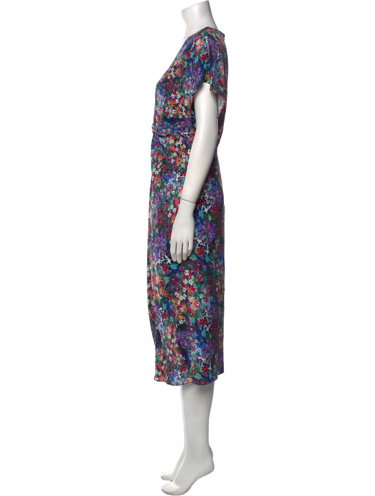 Prabal Gurung Silk Midi Length Dress