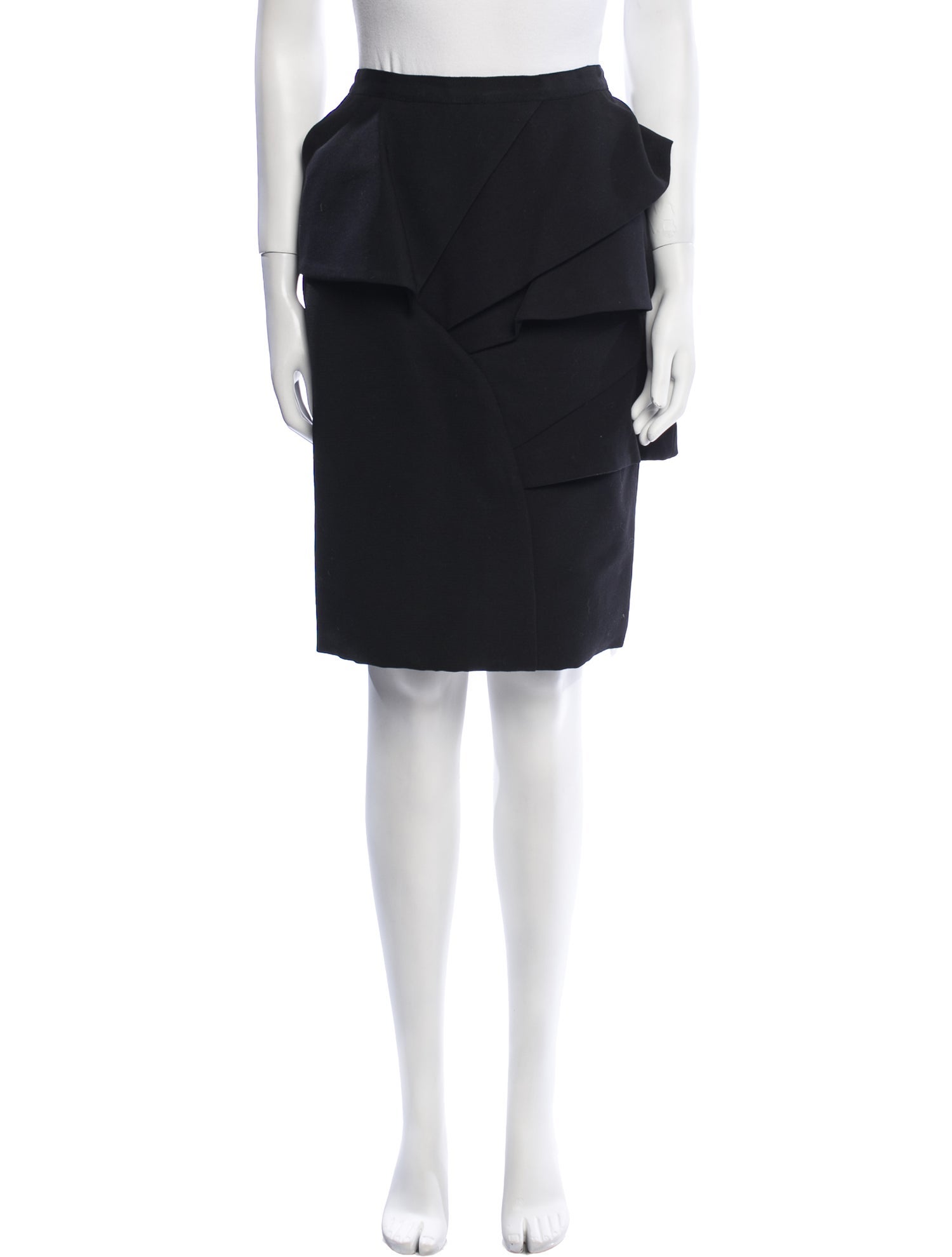 Prabal Gurung Silk Knee-Length Skirt