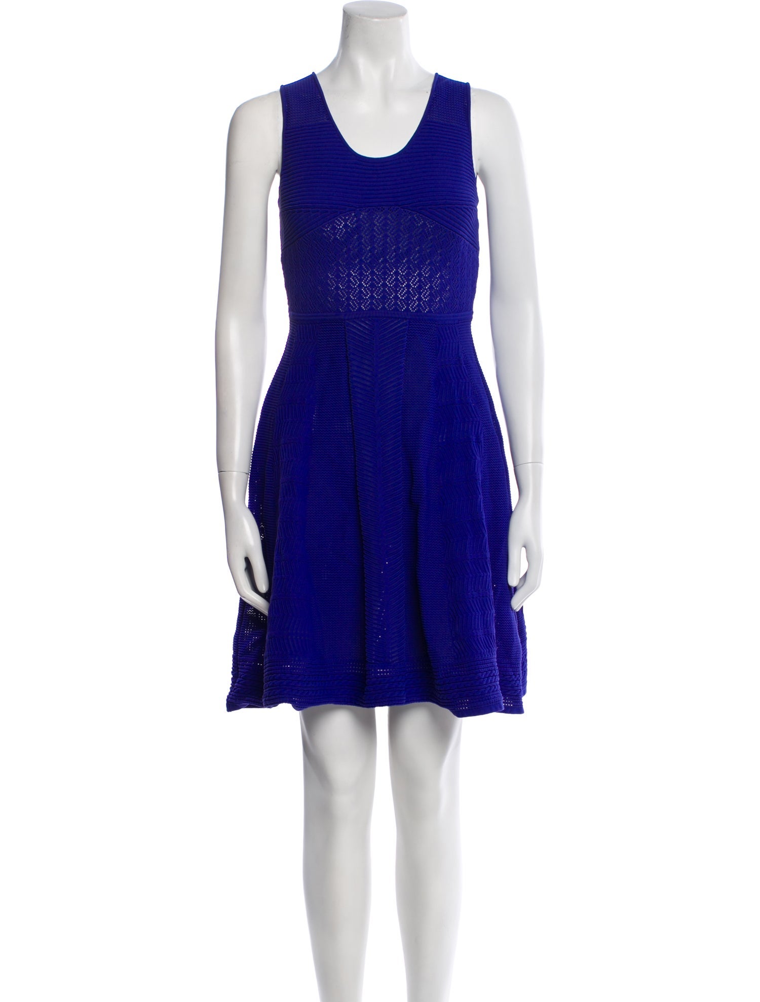 Prabal Gurung Scoop Neck Mini Dress