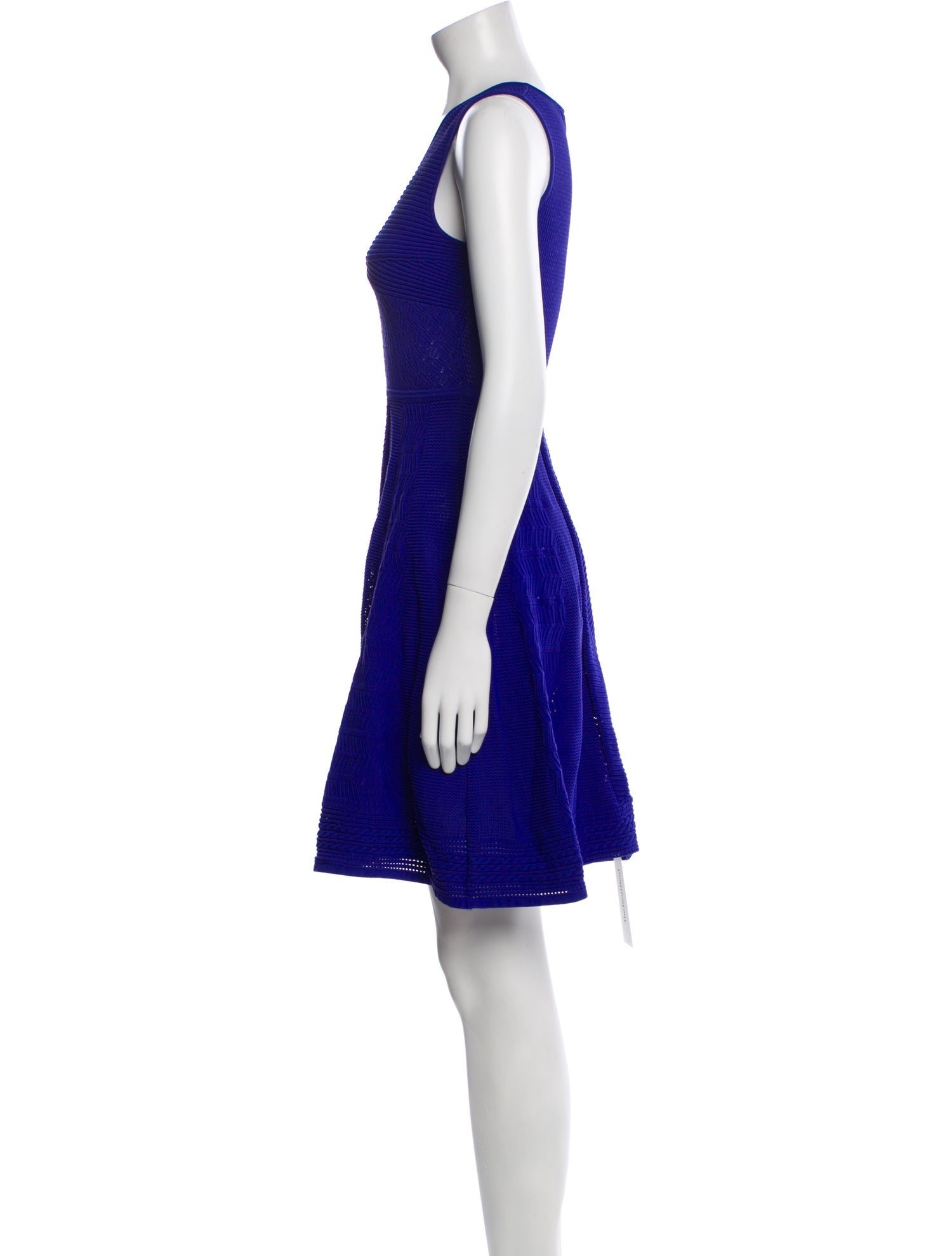 Prabal Gurung Scoop Neck Mini Dress