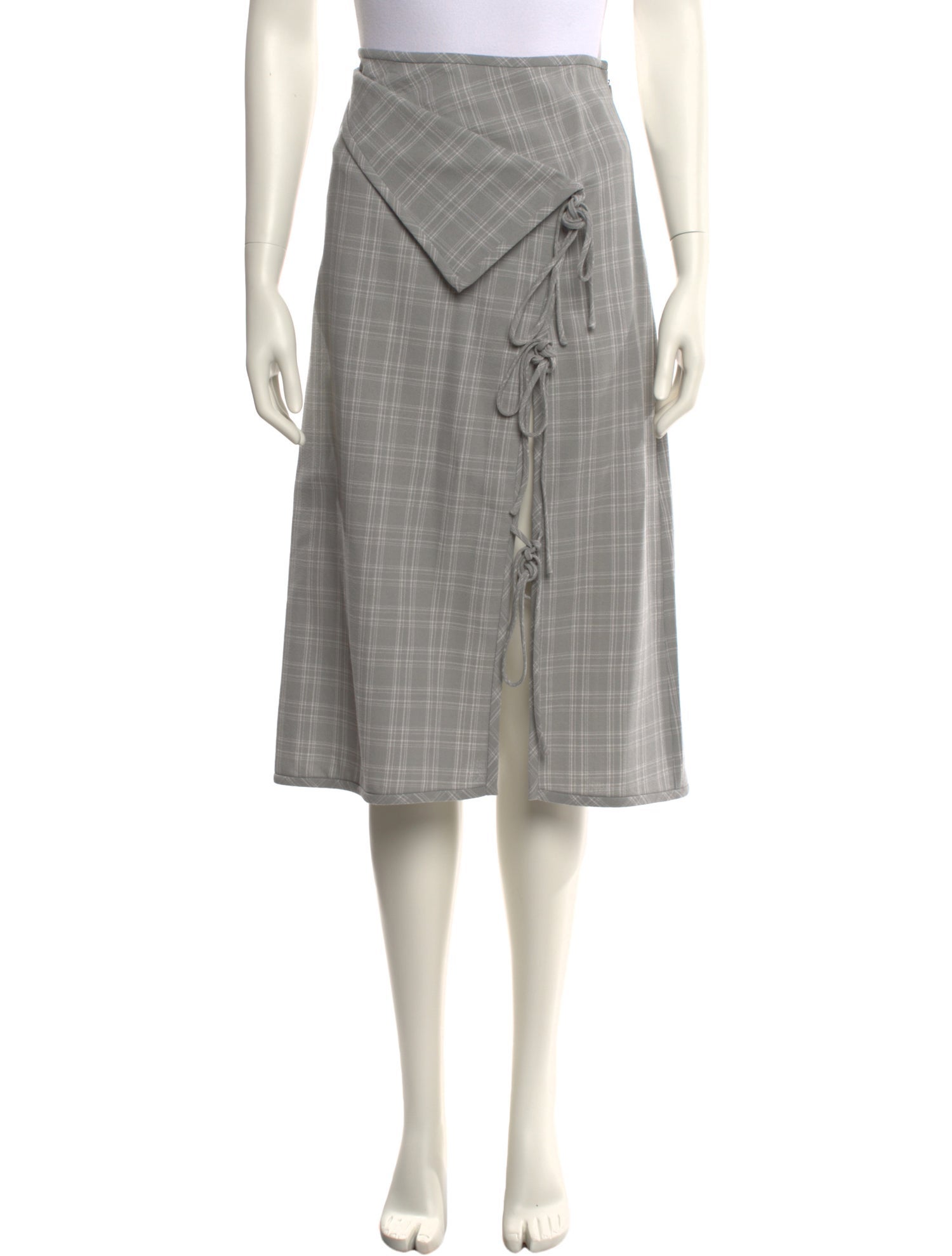 Prabal Gurung Wool Midi Length Skirt