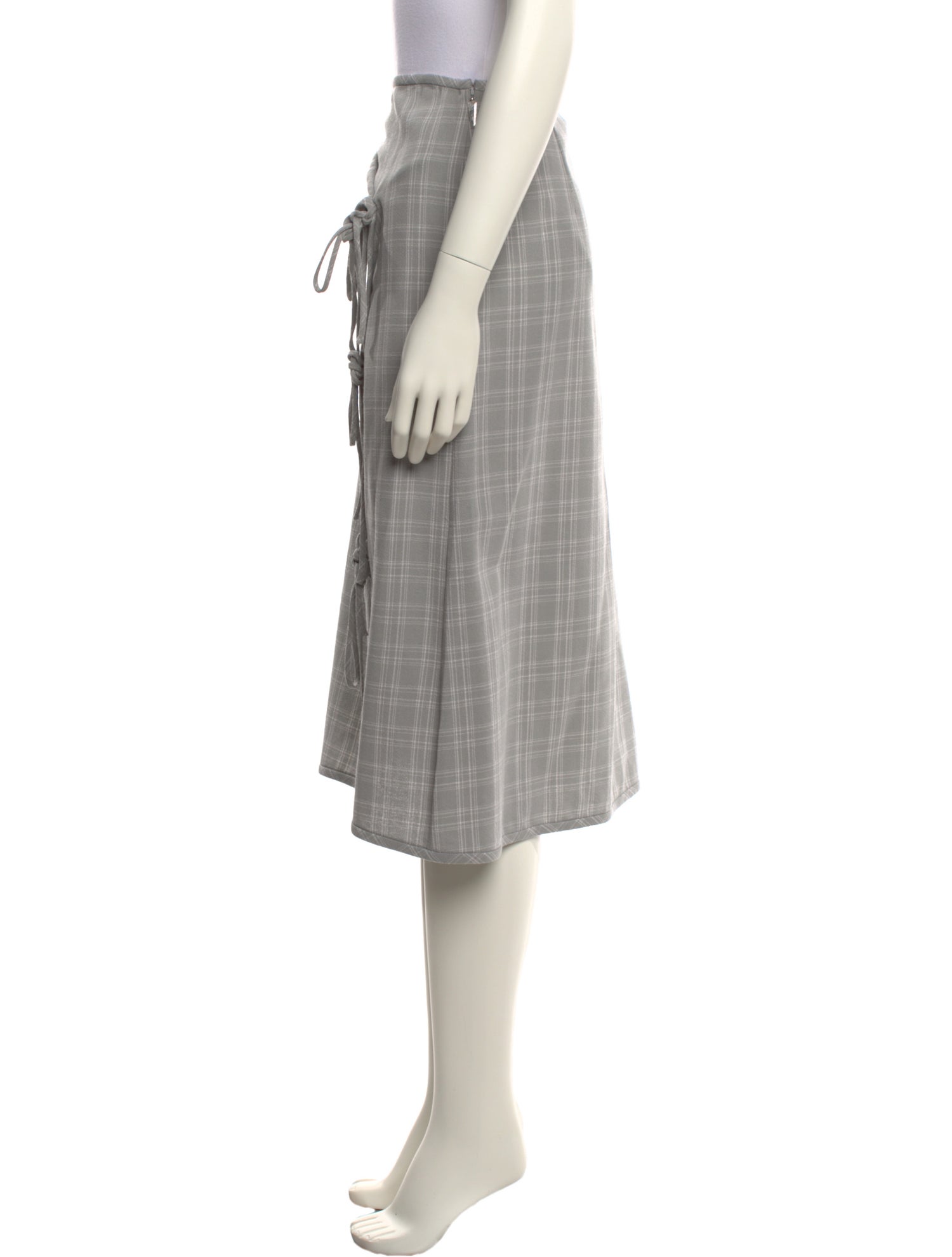 Prabal Gurung Wool Midi Length Skirt