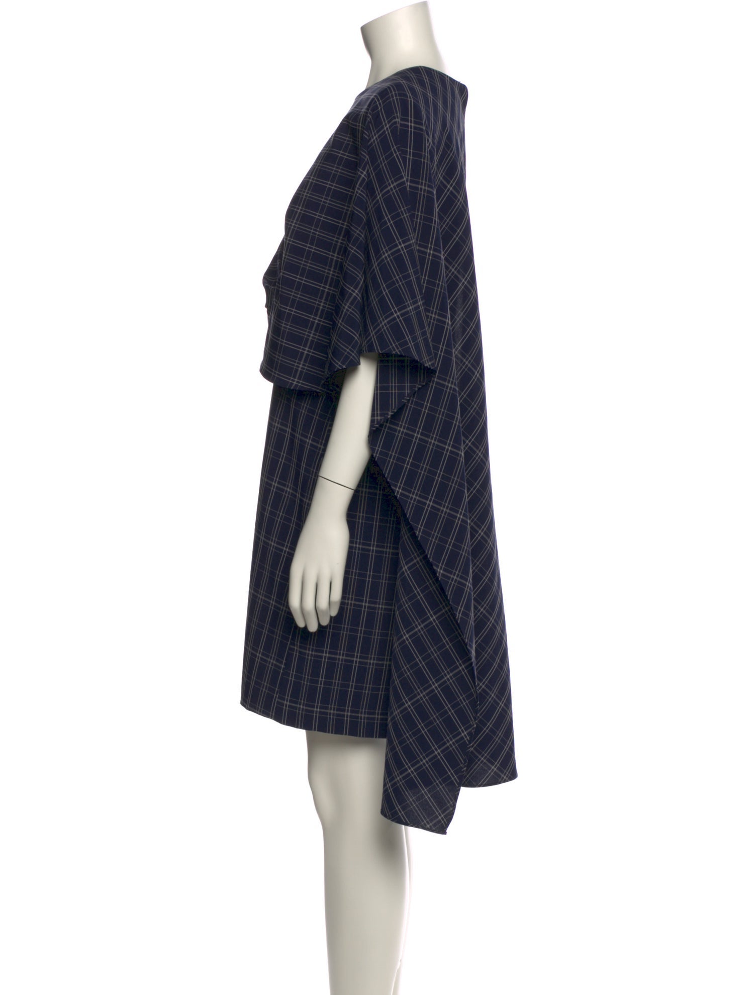 Prabal Gurung Plaid Print Mini Dress