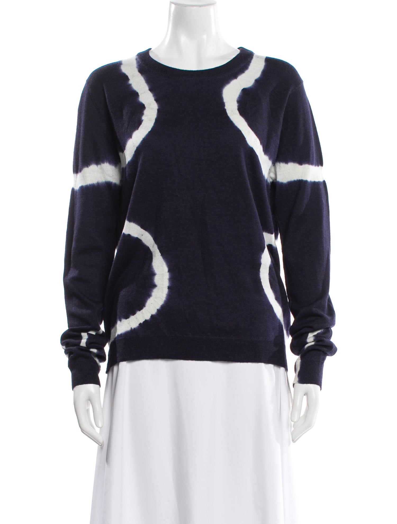 Prabal Gurung Cashmere Colorblock Pattern Sweater