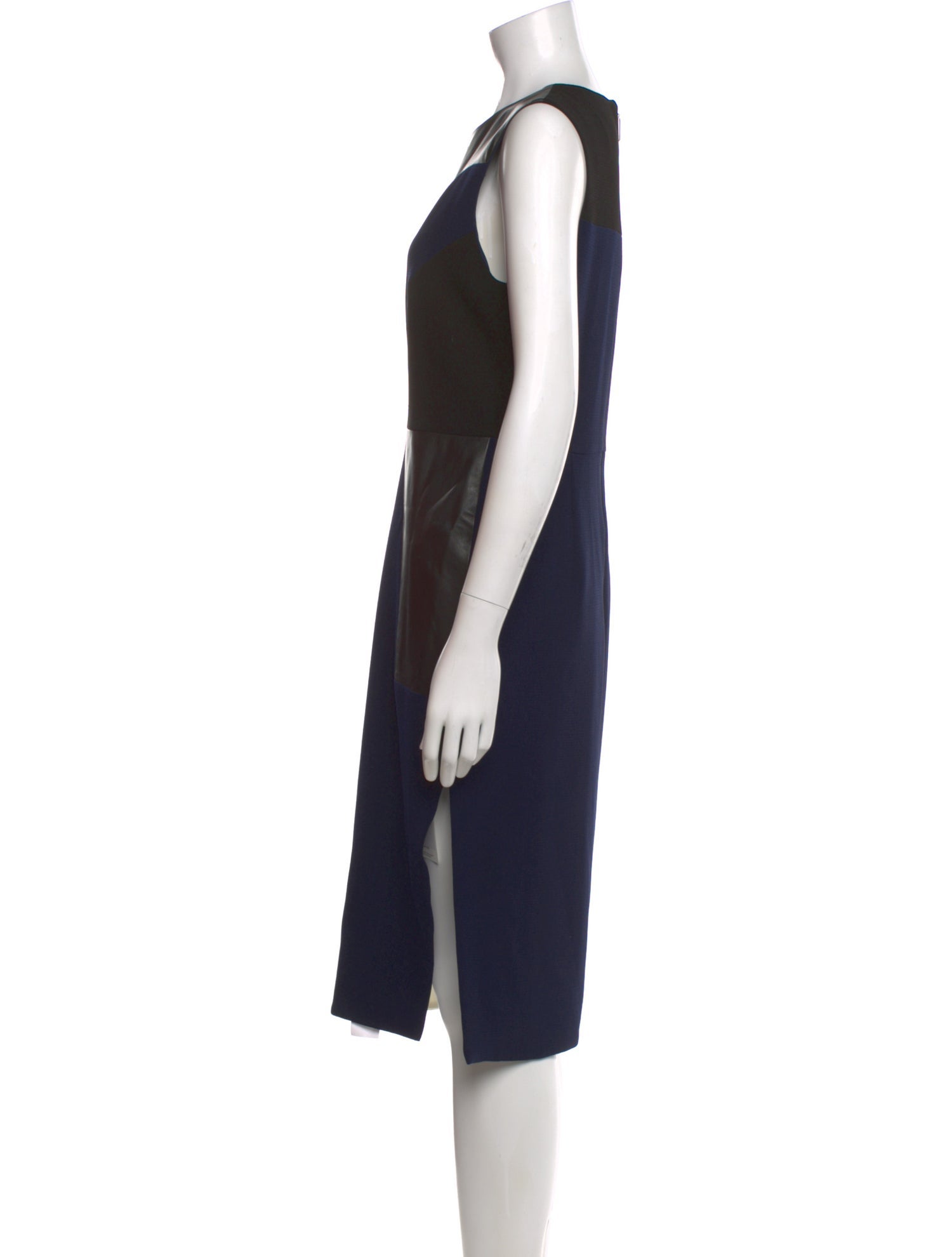 Prabal Gurung Colorblock Pattern Knee-Length Dress