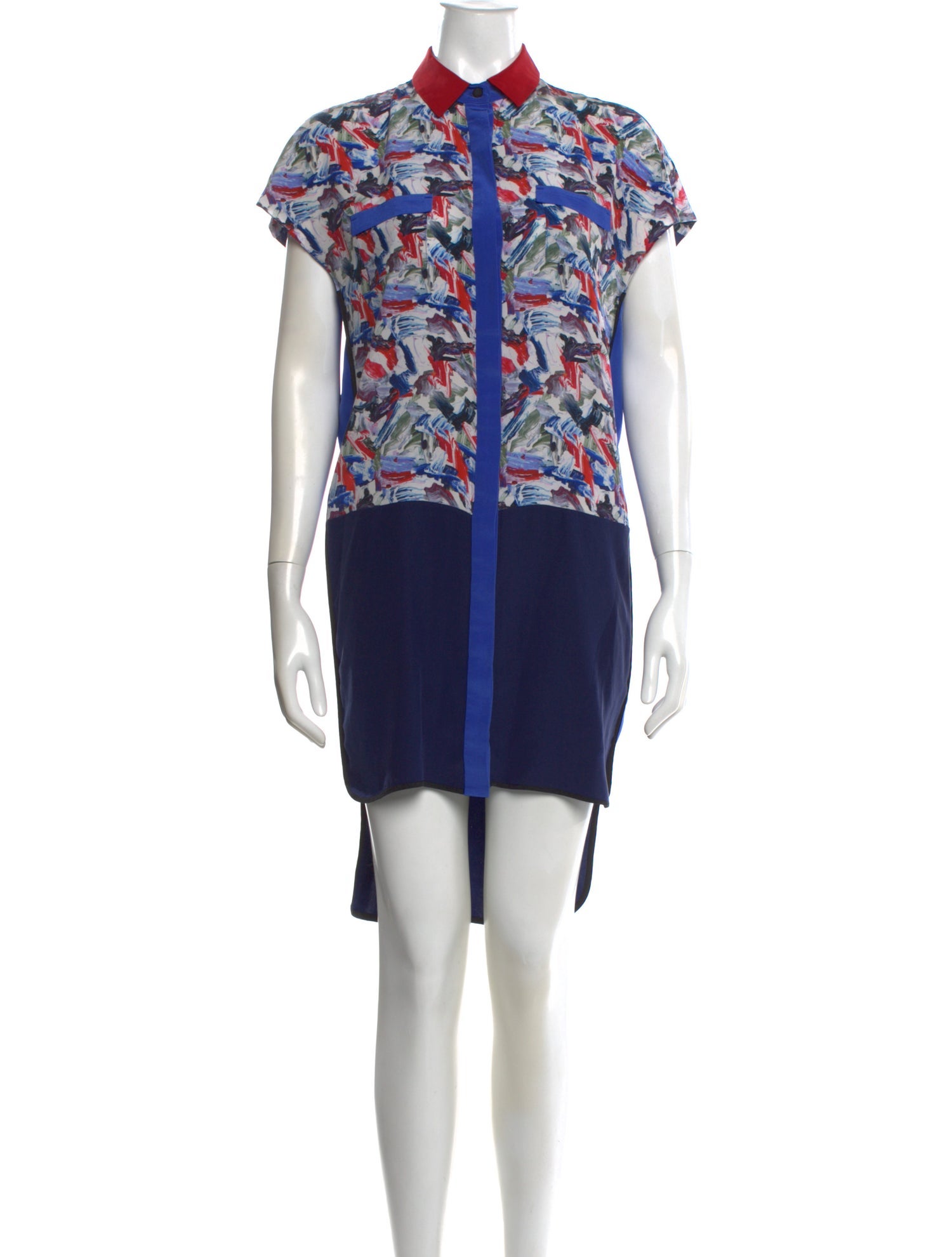 Prabal Gurung Silk Knee-Length Dress