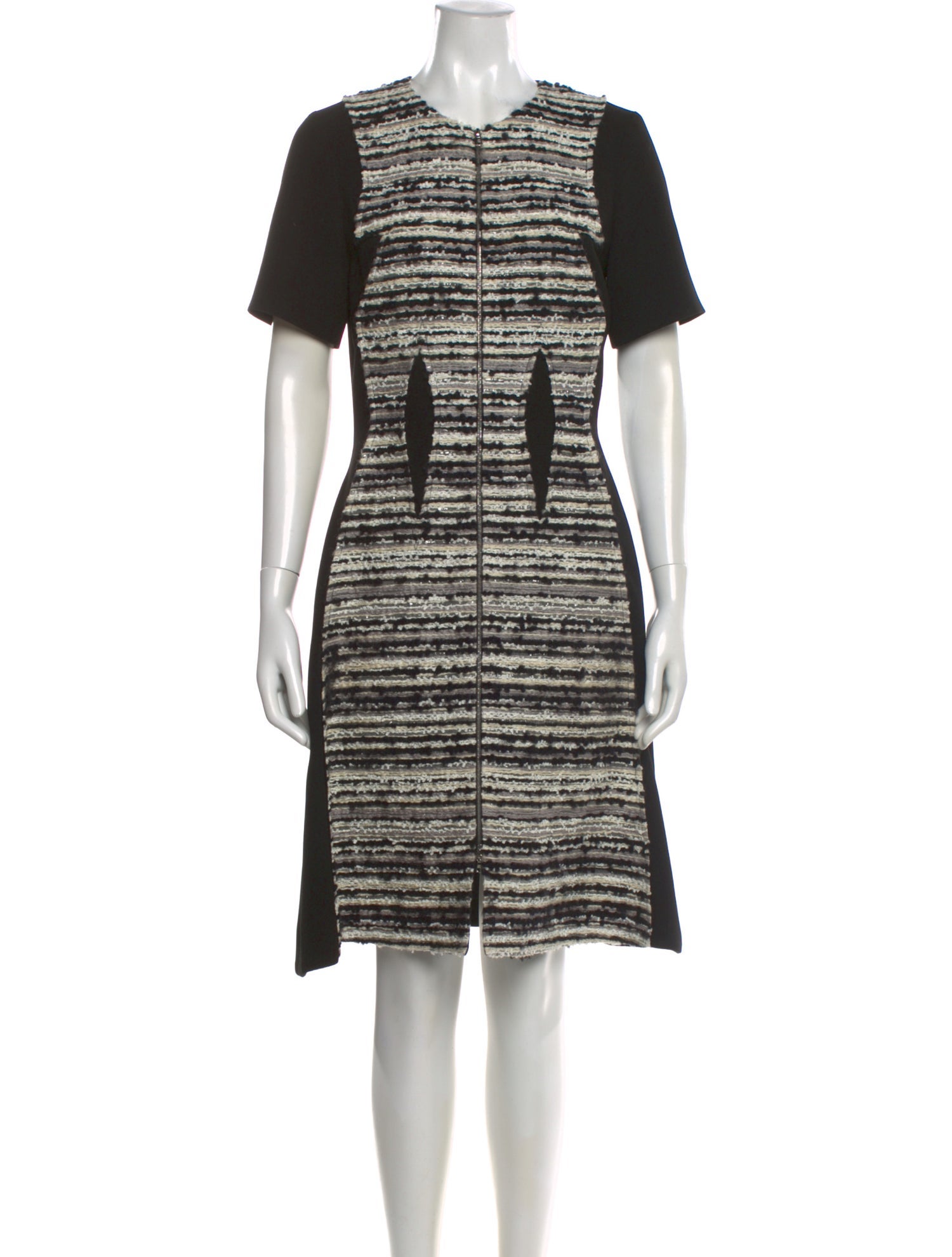 Prabal Gurung Striped Knee-Length Dress