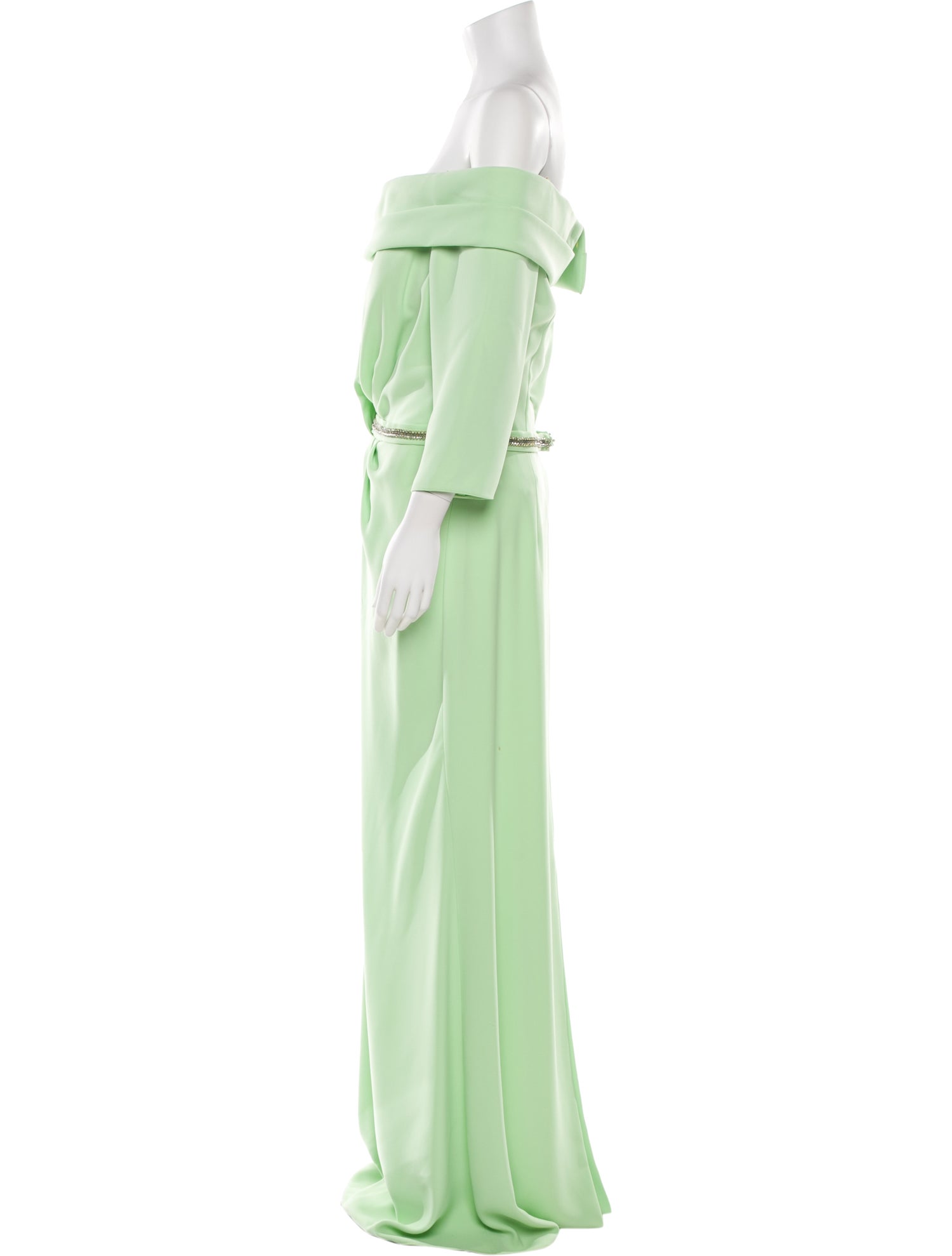Prabal Gurung Off-The-Shoulder Long Dress