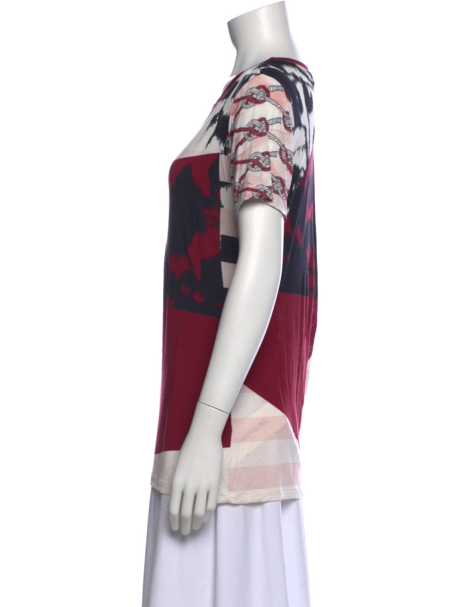 Prabal Gurung Patterned Crew Neck T-Shirt