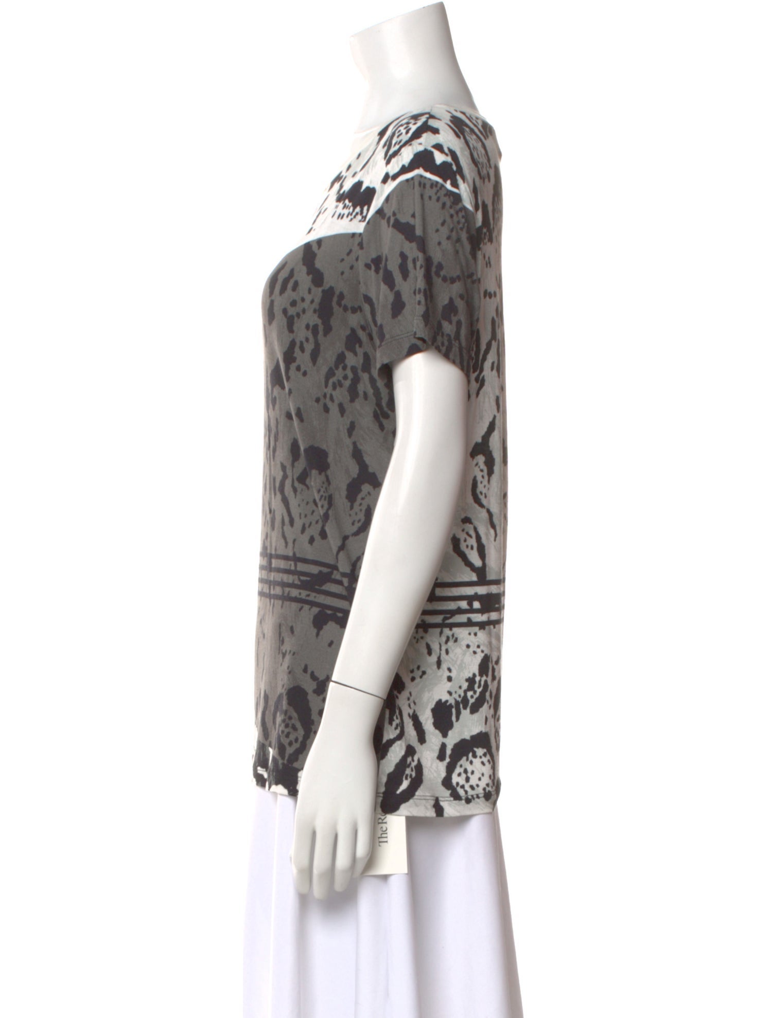 Prabal Gurung Patterned Crew Neck T-Shirt