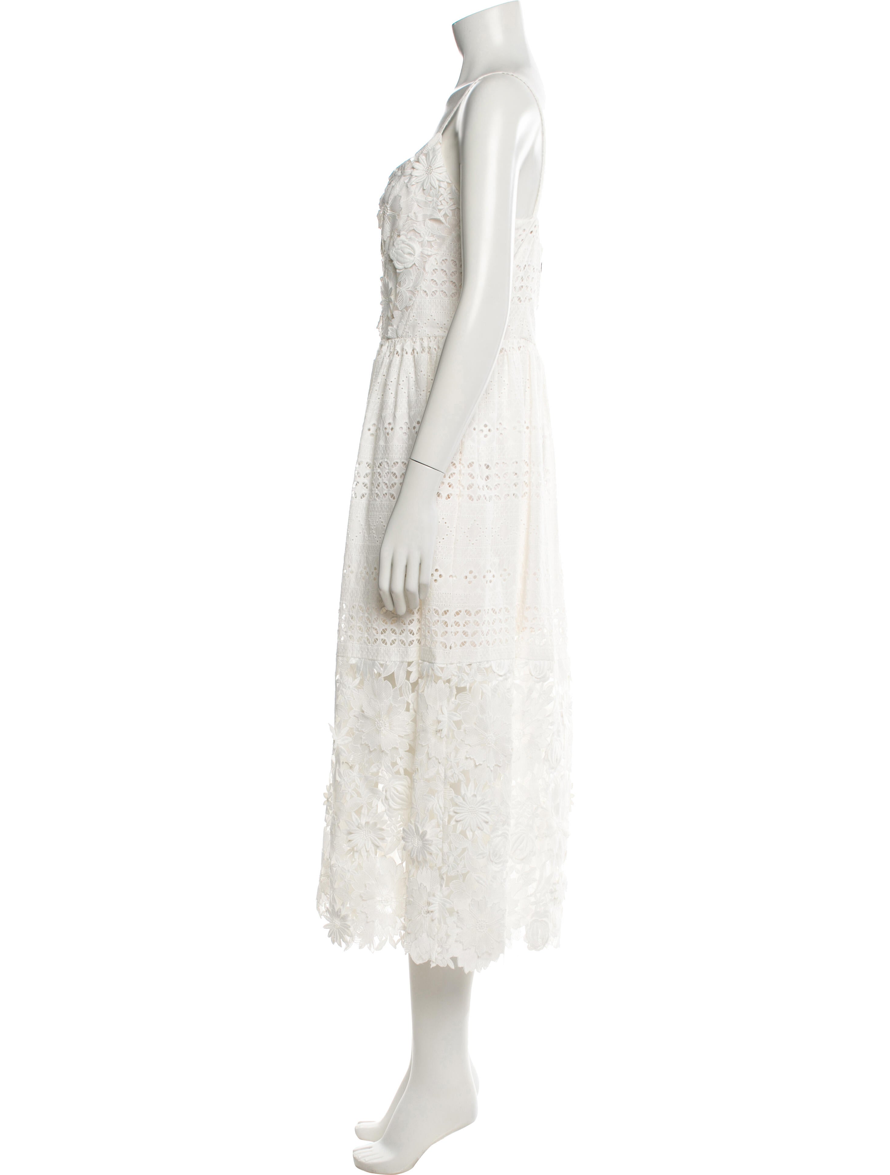 Prabal Gurung Square Neckline Long Dress