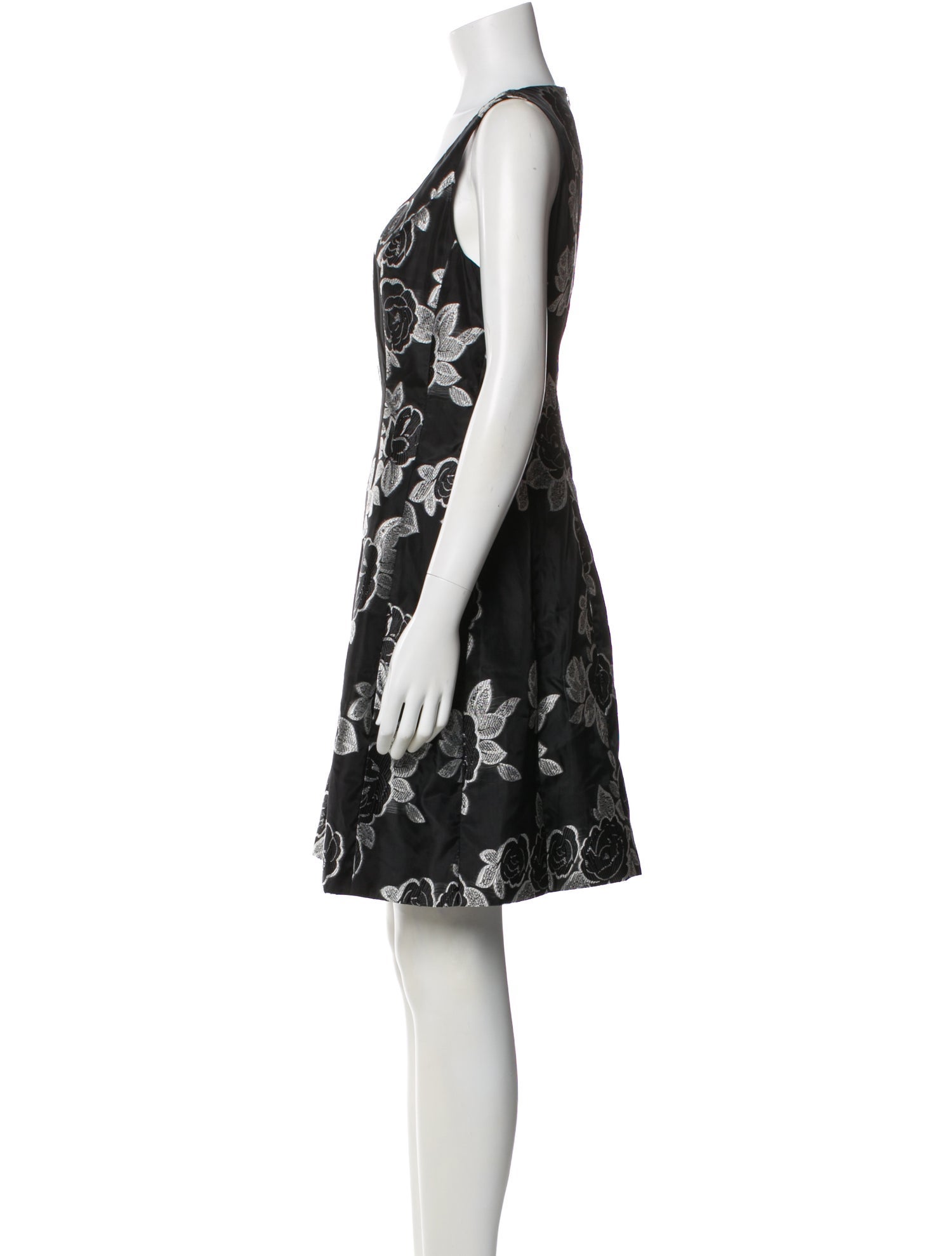 Prabal Gurung Floral Print Mini Dress