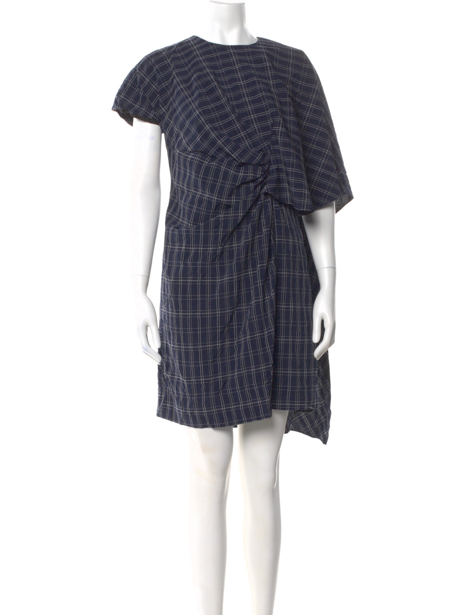 Prabal Gurung Plaid Print Mini Dress
