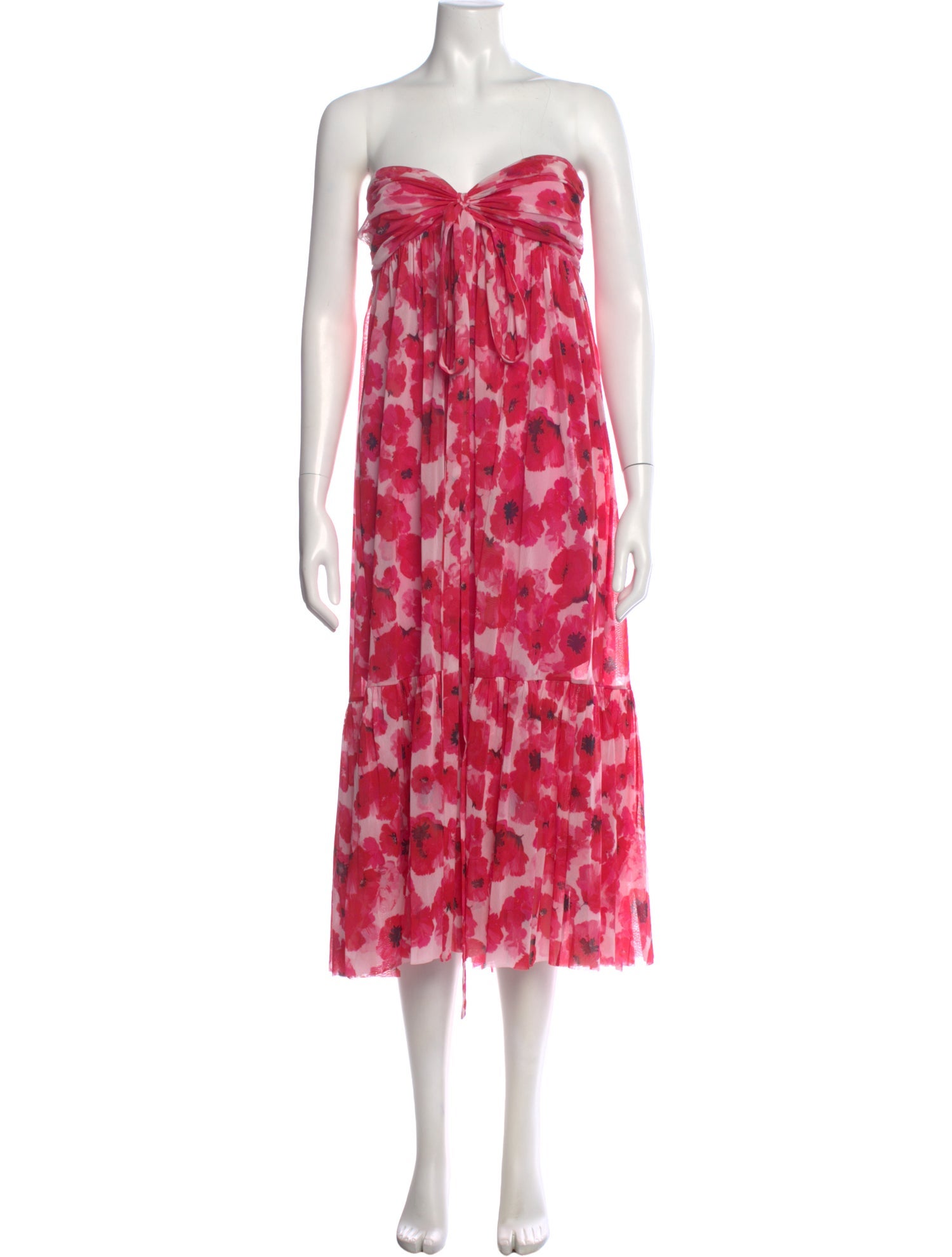 Prabal Gurung Silk Midi Length Dress