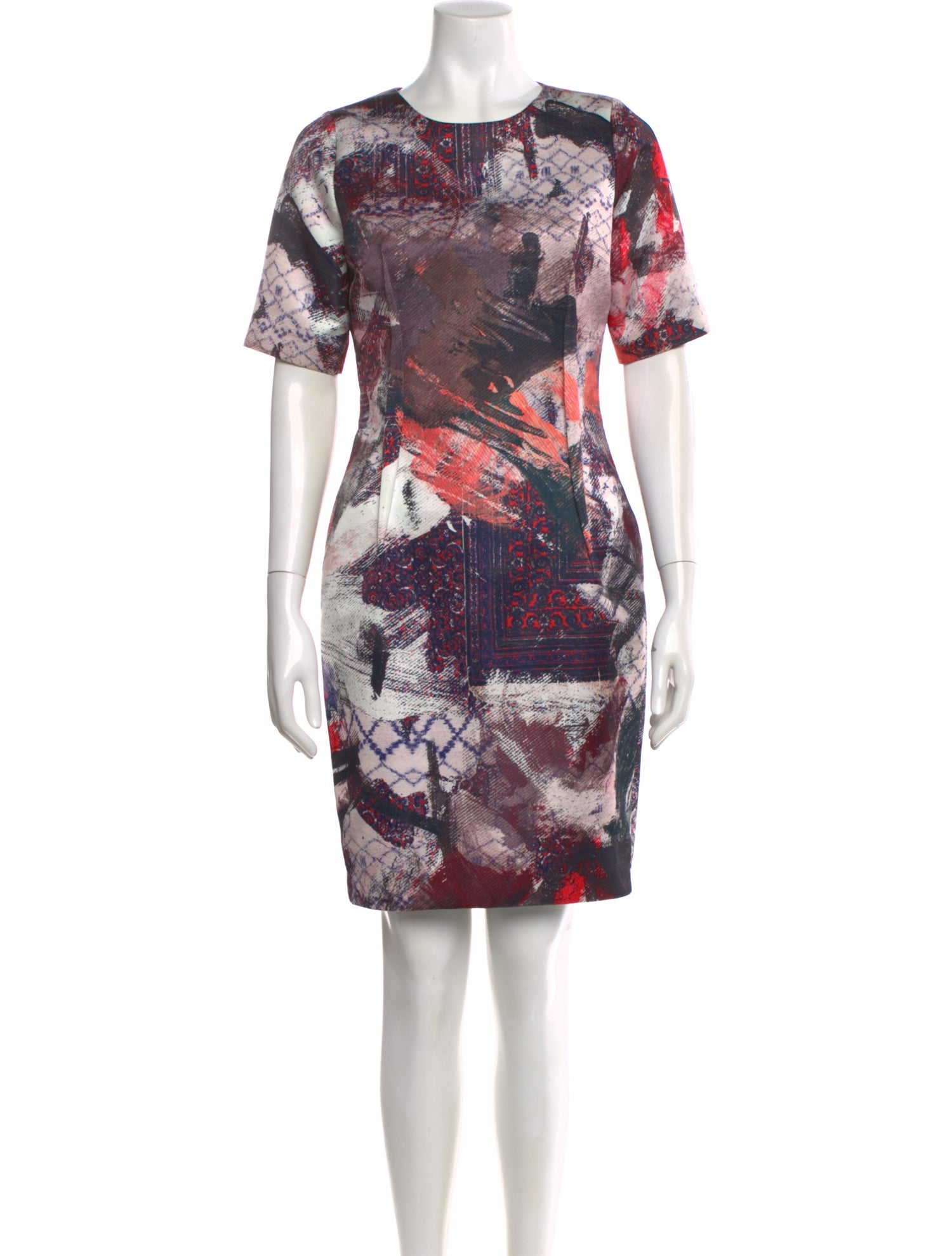 Prabal Gurung Printed Knee-Length Dress