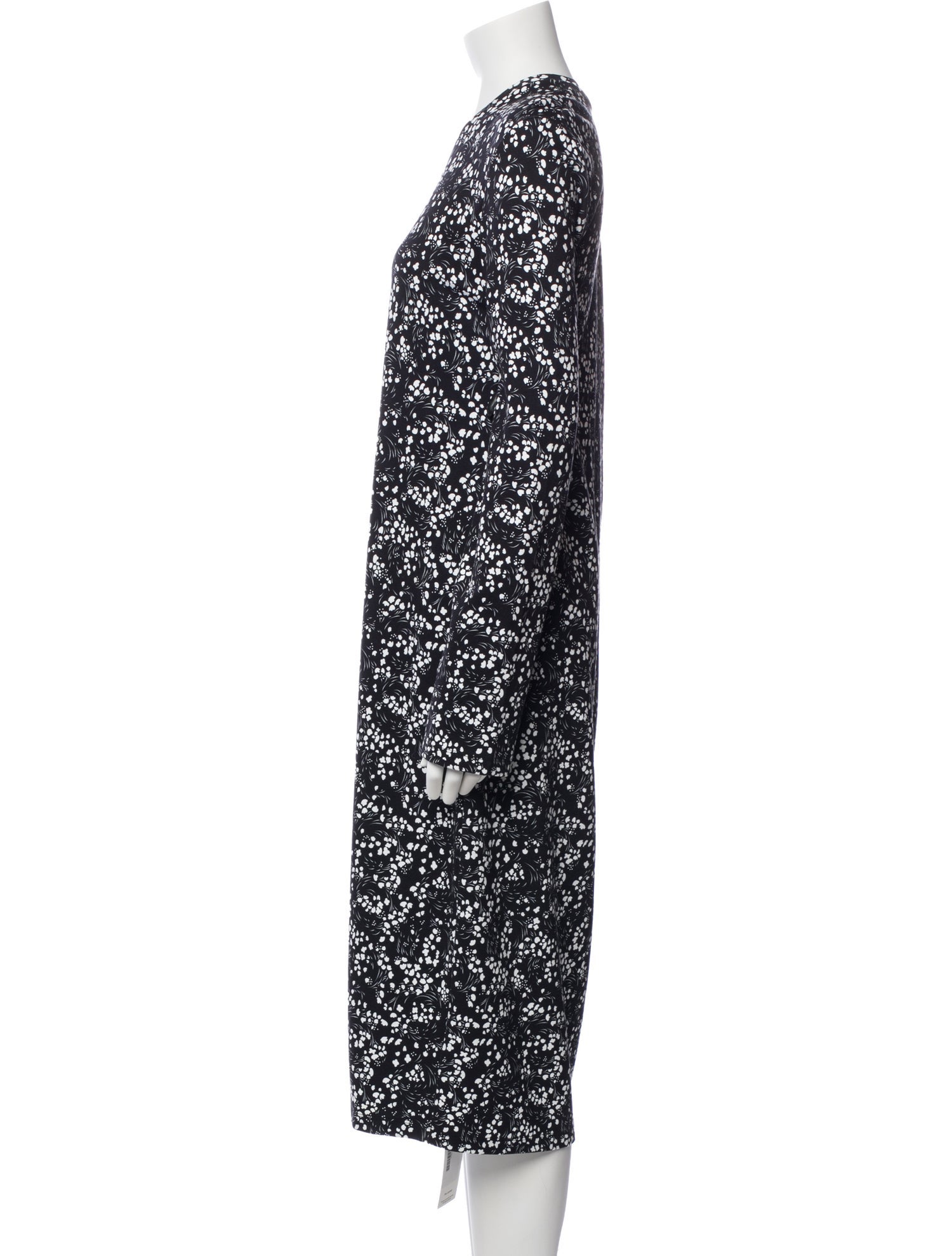 Prabal Gurung Crew Neck Midi Length Dress