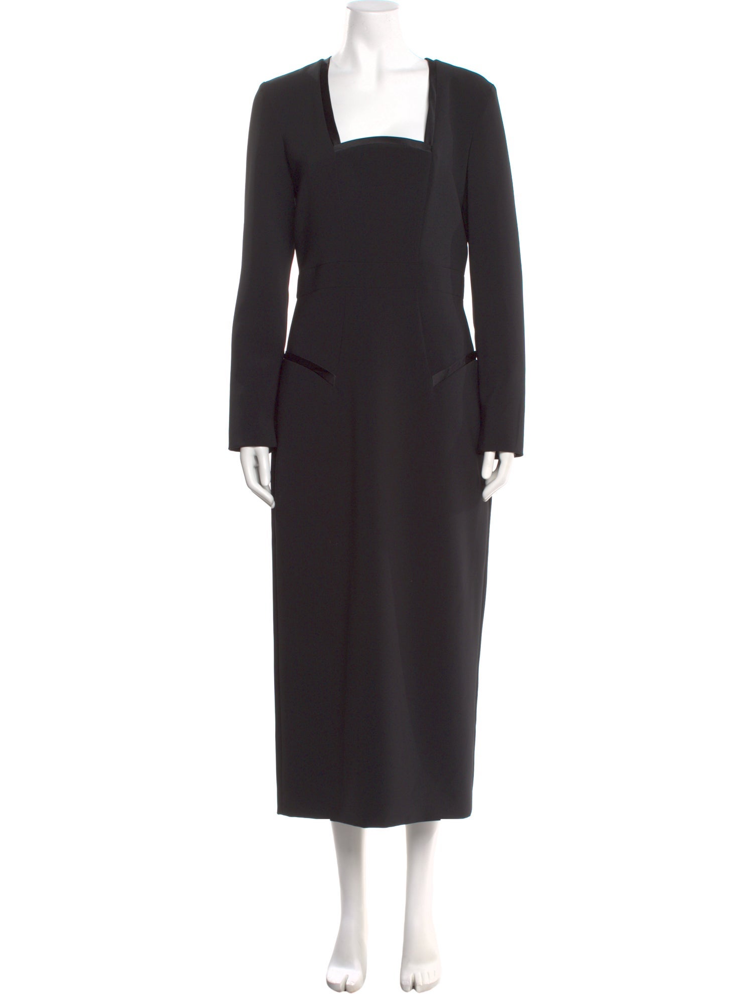 Prabal Gurung Square Neckline Long Dress