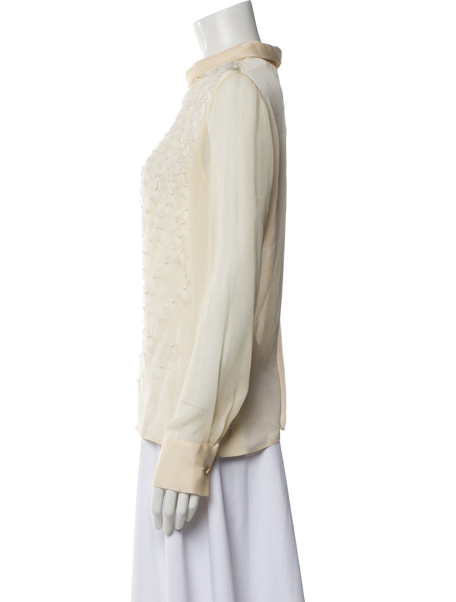 Prabal Gurung Silk Patterned Blouse