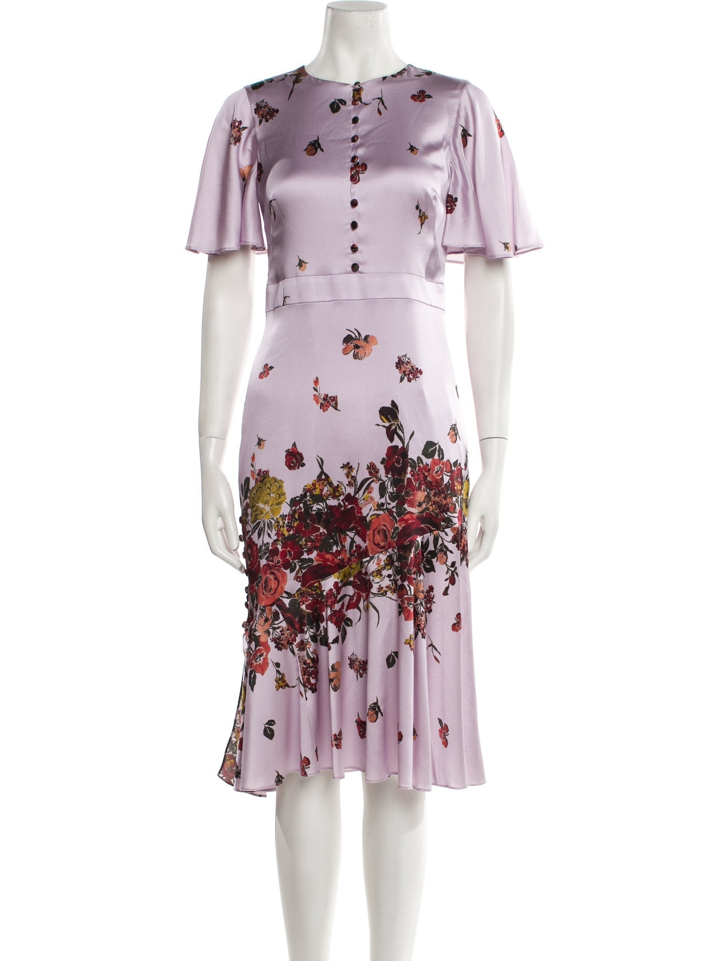 Prabal Gurung Silk Midi Length Dress w/ Tags