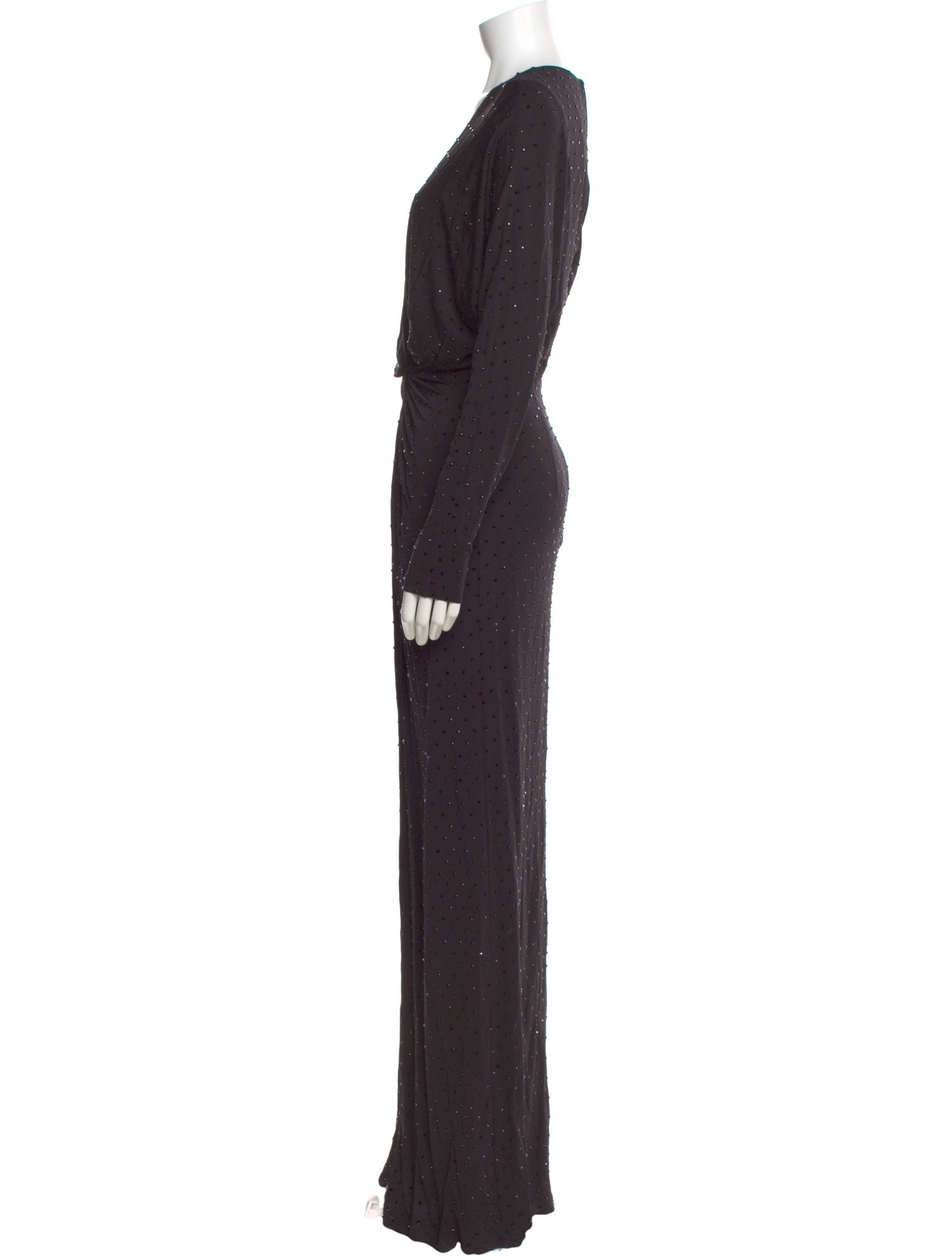 Prabal Gurung V-Neck Long Dress