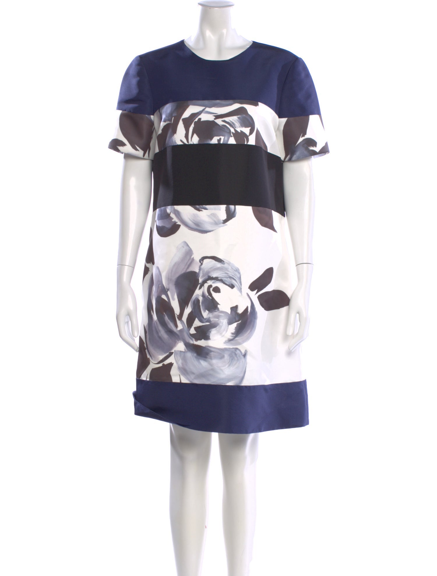 Prabal Gurung Graphic Print Knee-Length Dress