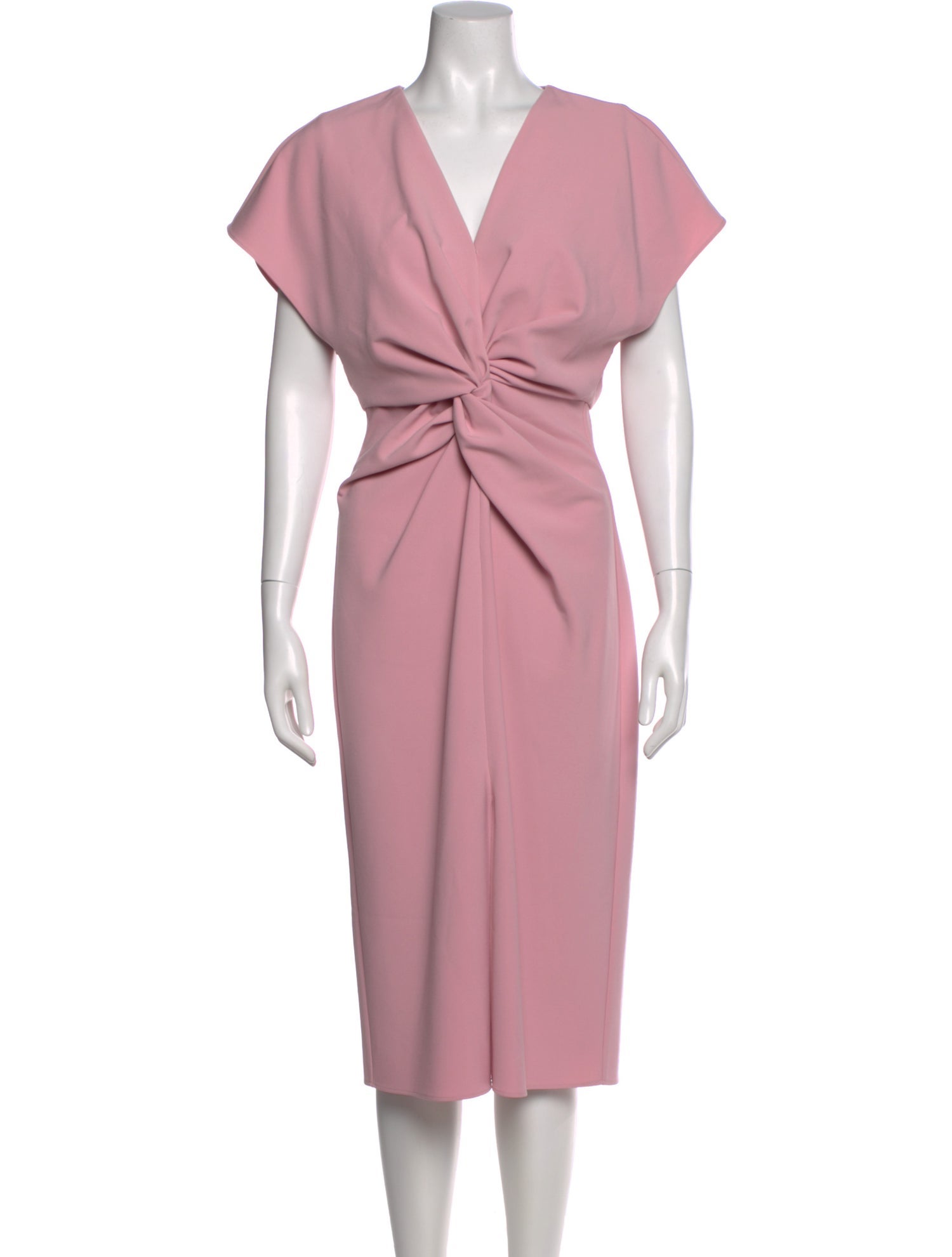 Prabal Gurung V-Neck Midi Length Dress