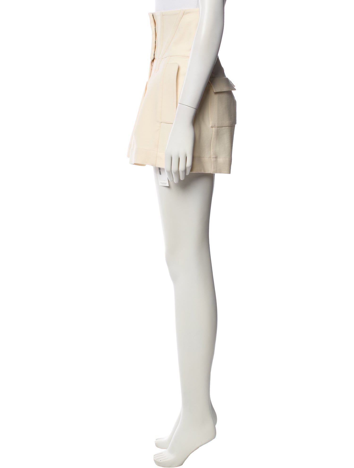 Prabal Gurung Wool Mini Shorts