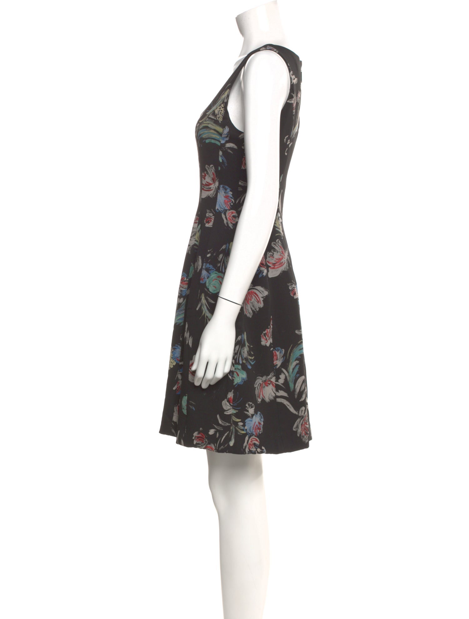 Prabal Gurung Floral Print Mini Dress
