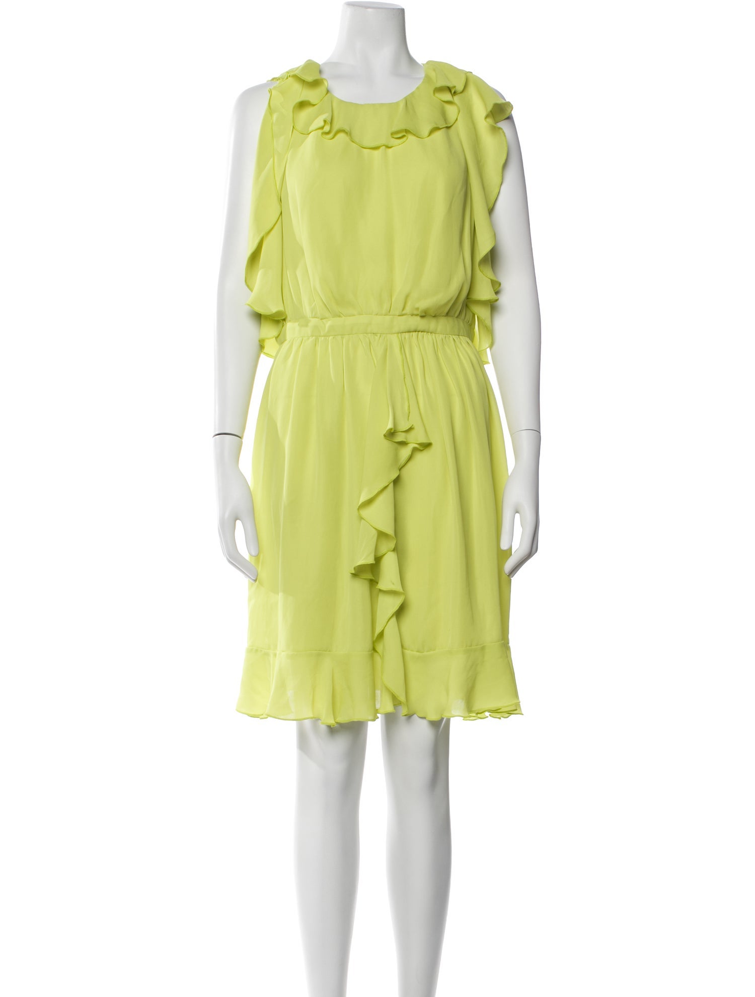 Prabal Gurung Scoop Neck Knee-Length Dress