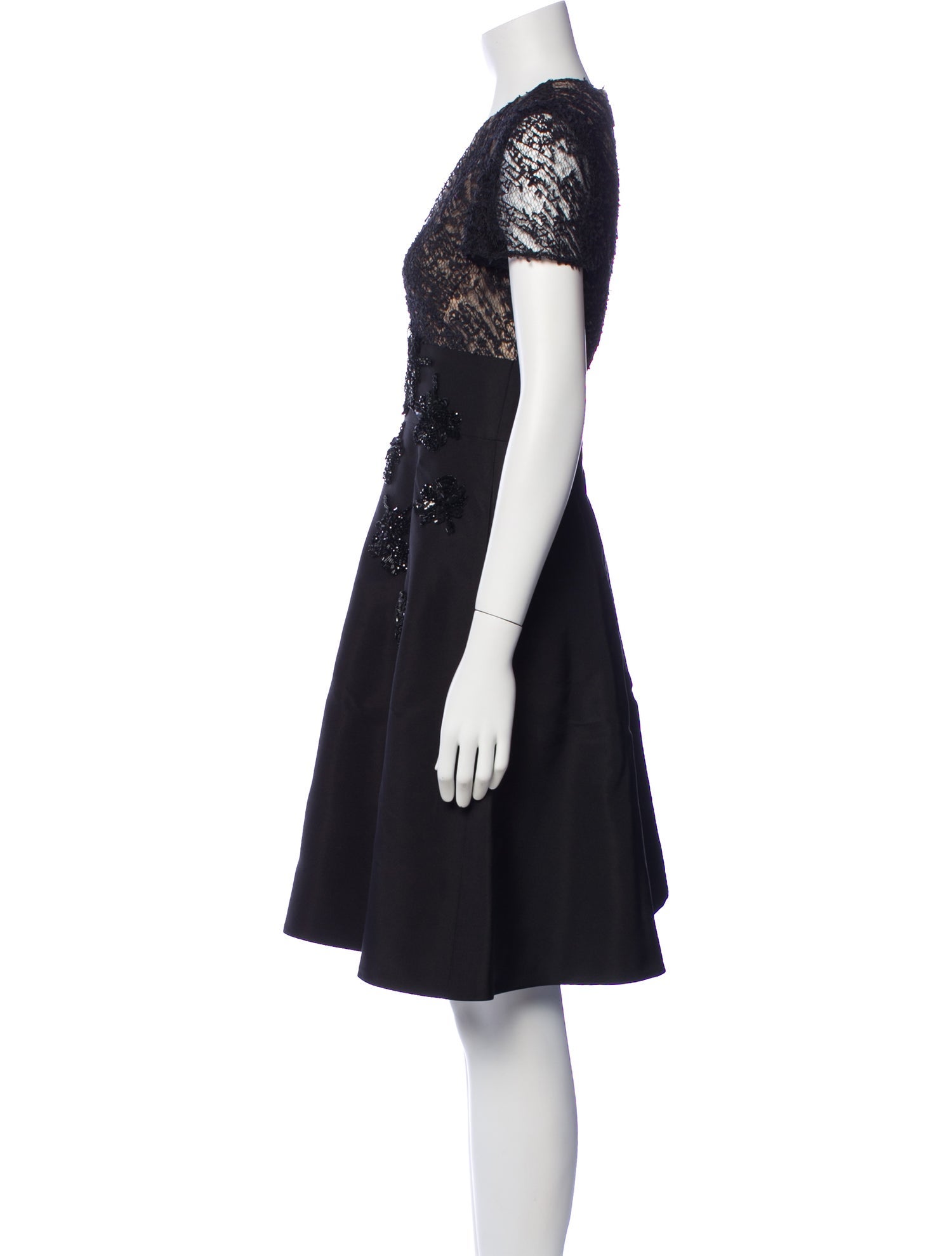 Prabal Gurung V-Neck Knee-Length Dress