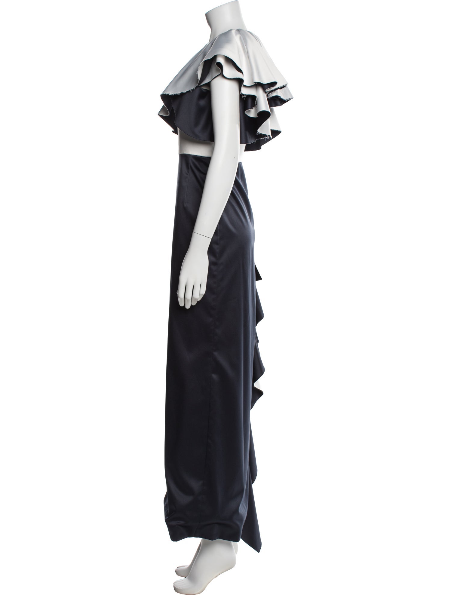 Prabal Gurung One-Shoulder Long Dress