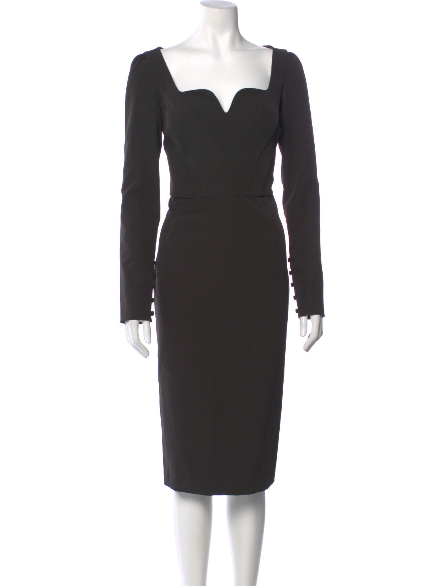 Prabal Gurung Silk Midi Length Dress