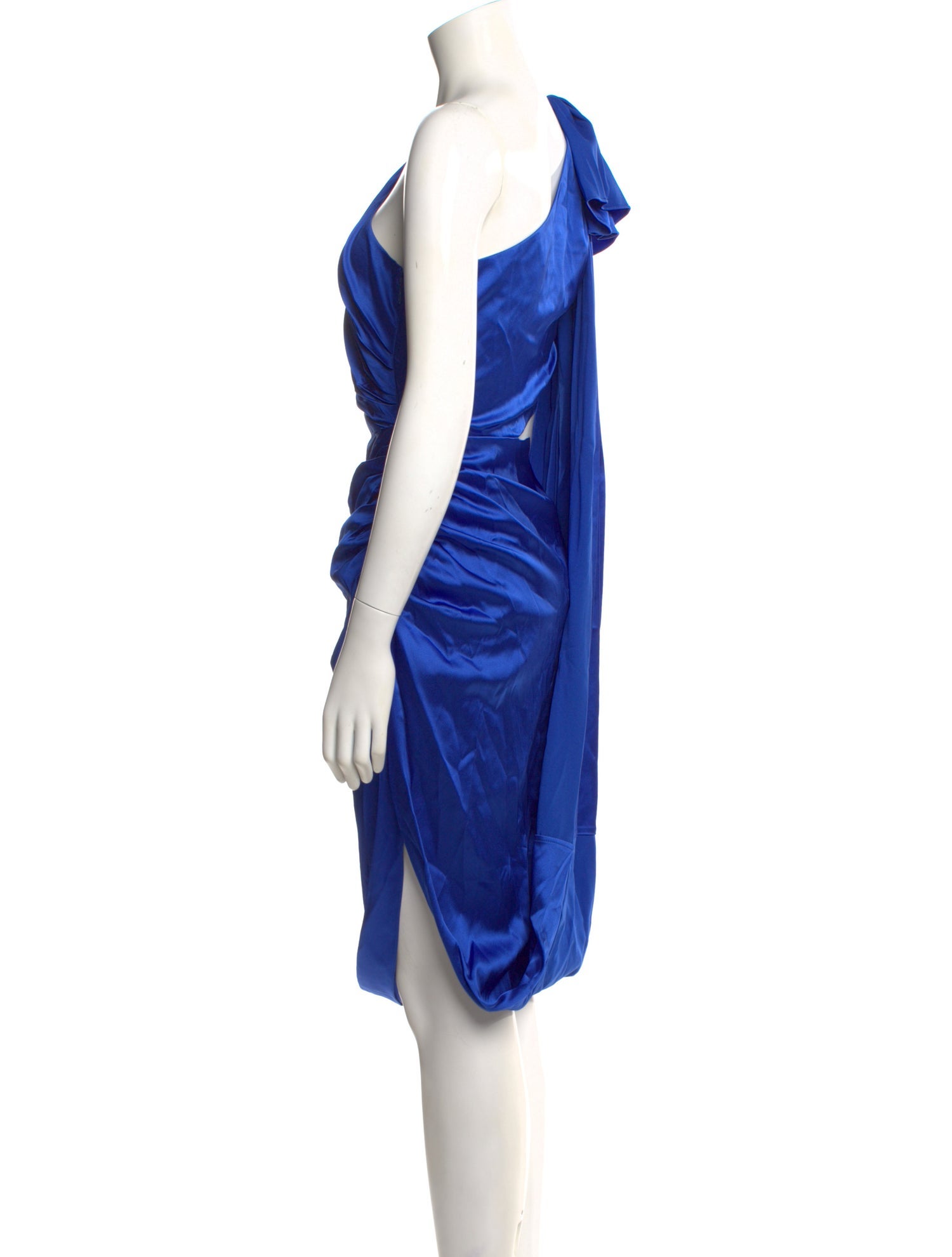 Prabal Gurung One-Shoulder Midi Length Dress