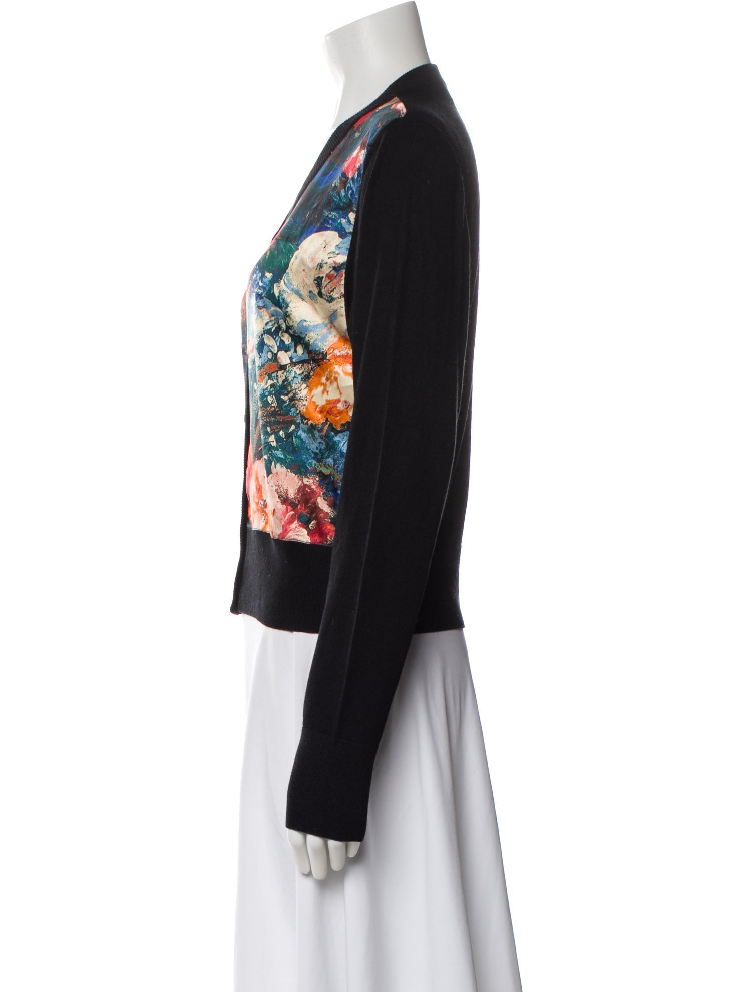 Prabal Gurung Silk Floral Print Top w/ Tags
