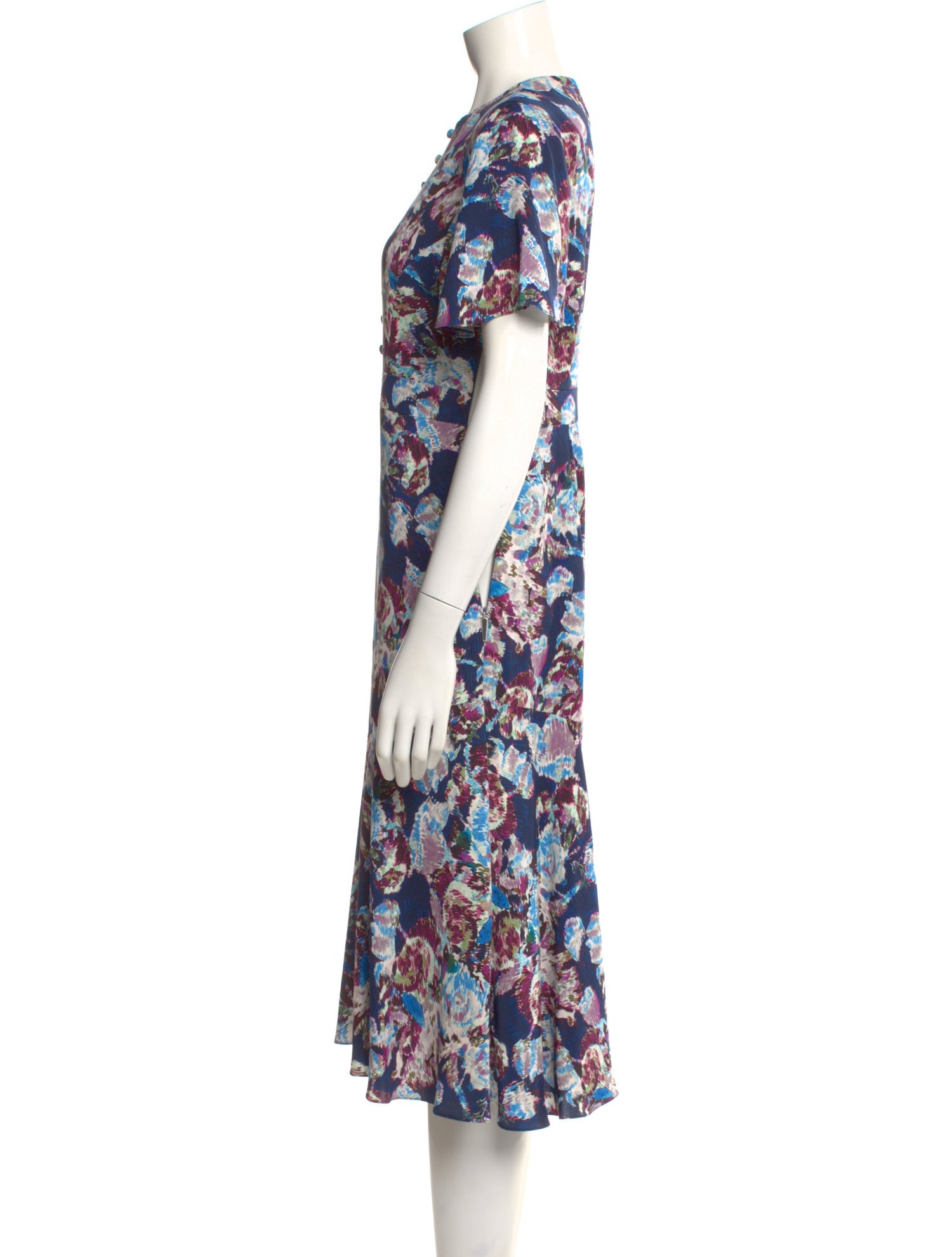 Prabal Gurung Silk Midi Length Dress