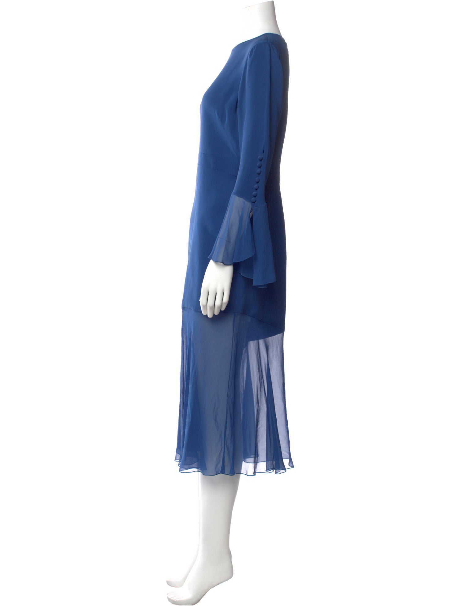 Prabal Gurung Silk Midi Length Dress