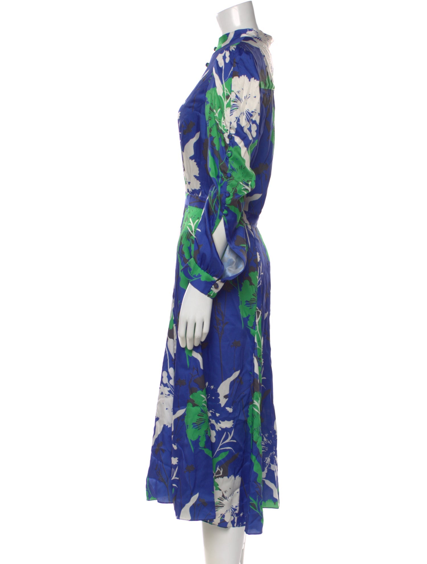 Prabal Gurung Floral Print Long Dress