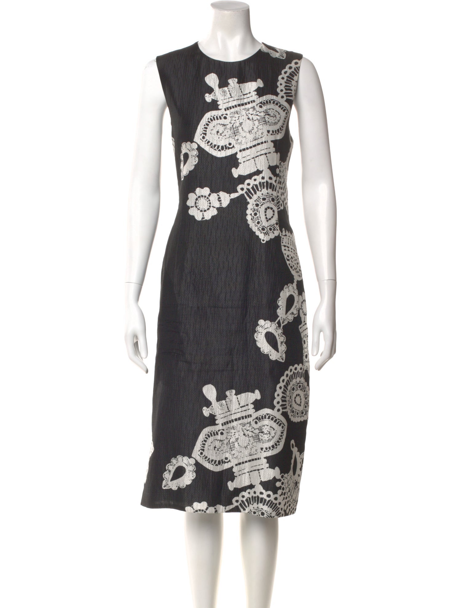 Prabal Gurung Silk Midi Length Dress