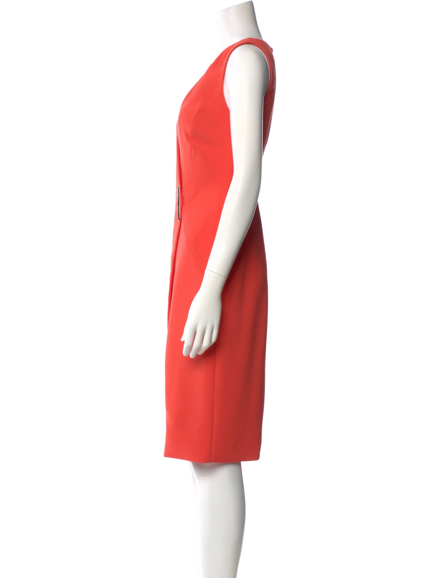Prabal Gurung V-Neck Knee-Length Dress