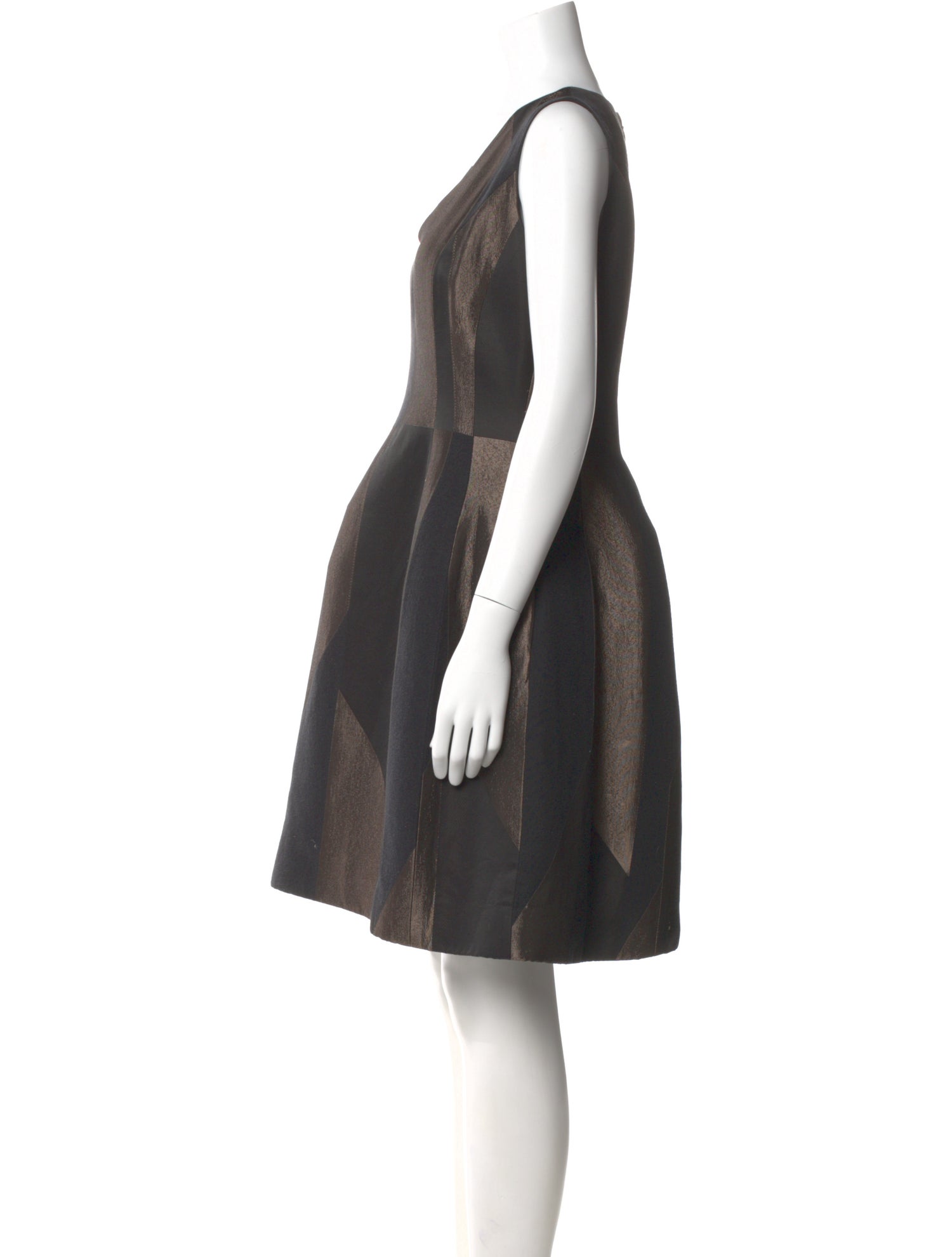 Prabal Gurung V-Neck Knee-Length Dress