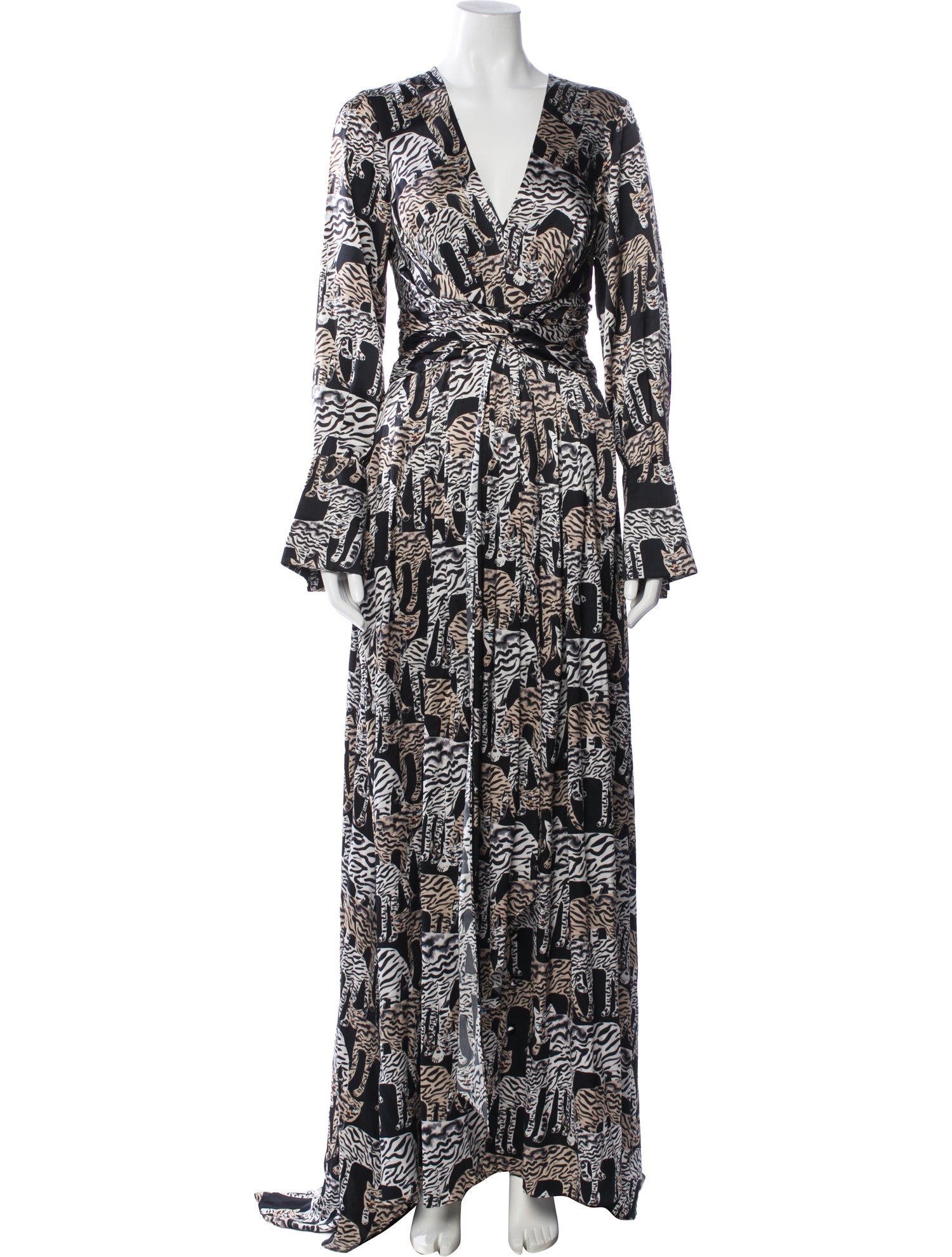 Prabal Gurung Silk Long Dress