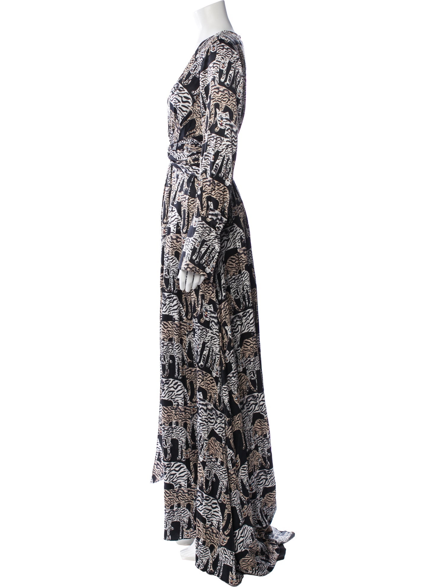 Prabal Gurung Silk Long Dress