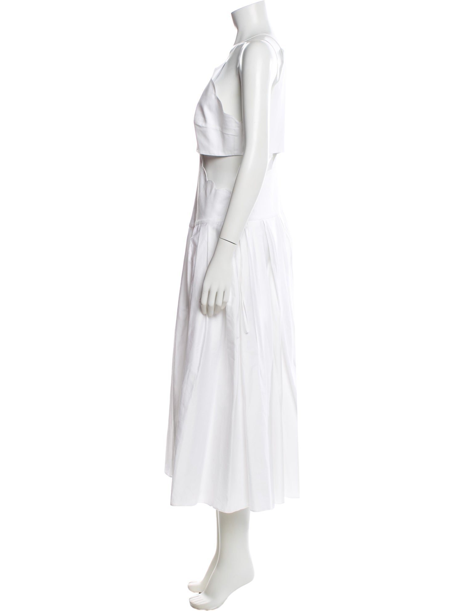 Prabal Gurung Square Neckline Long Dress w/ Tags