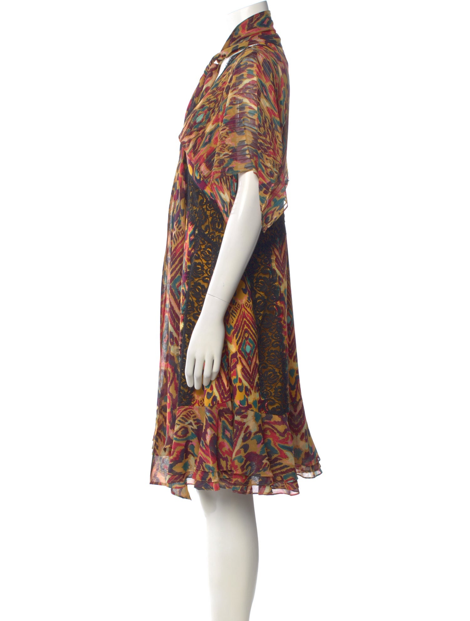 Prabal Gurung Silk Knee-Length Dress