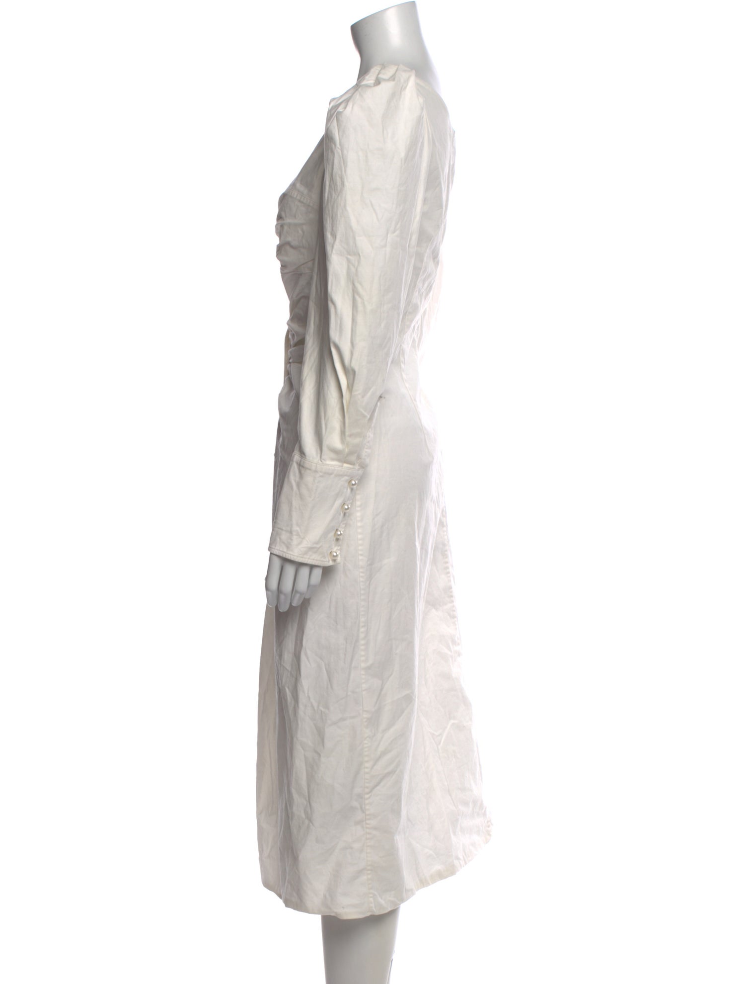 Prabal Gurung Square Neckline Long Dress