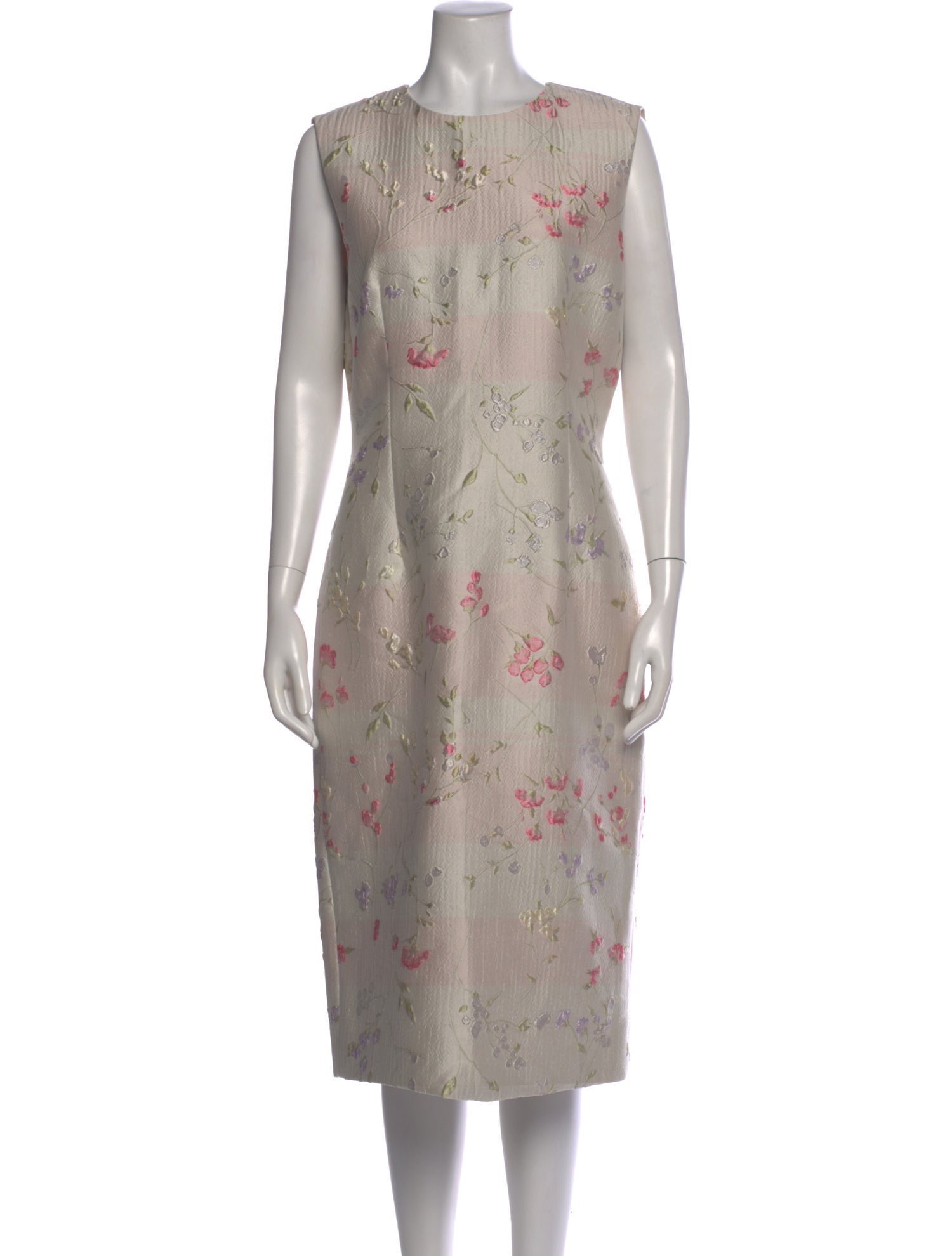 Prabal Gurung Floral Print Midi Length Dress w/ Tags