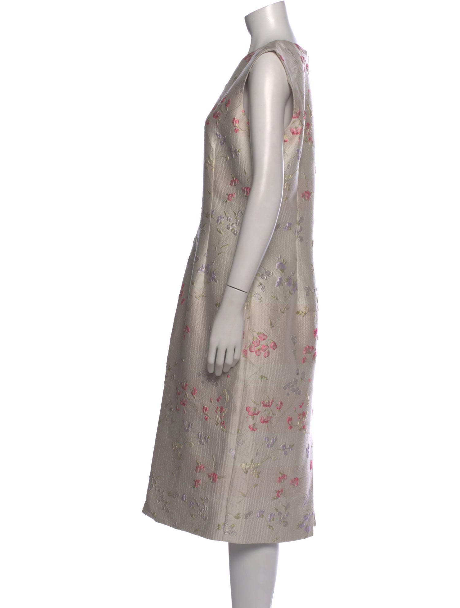 Prabal Gurung Floral Print Midi Length Dress w/ Tags